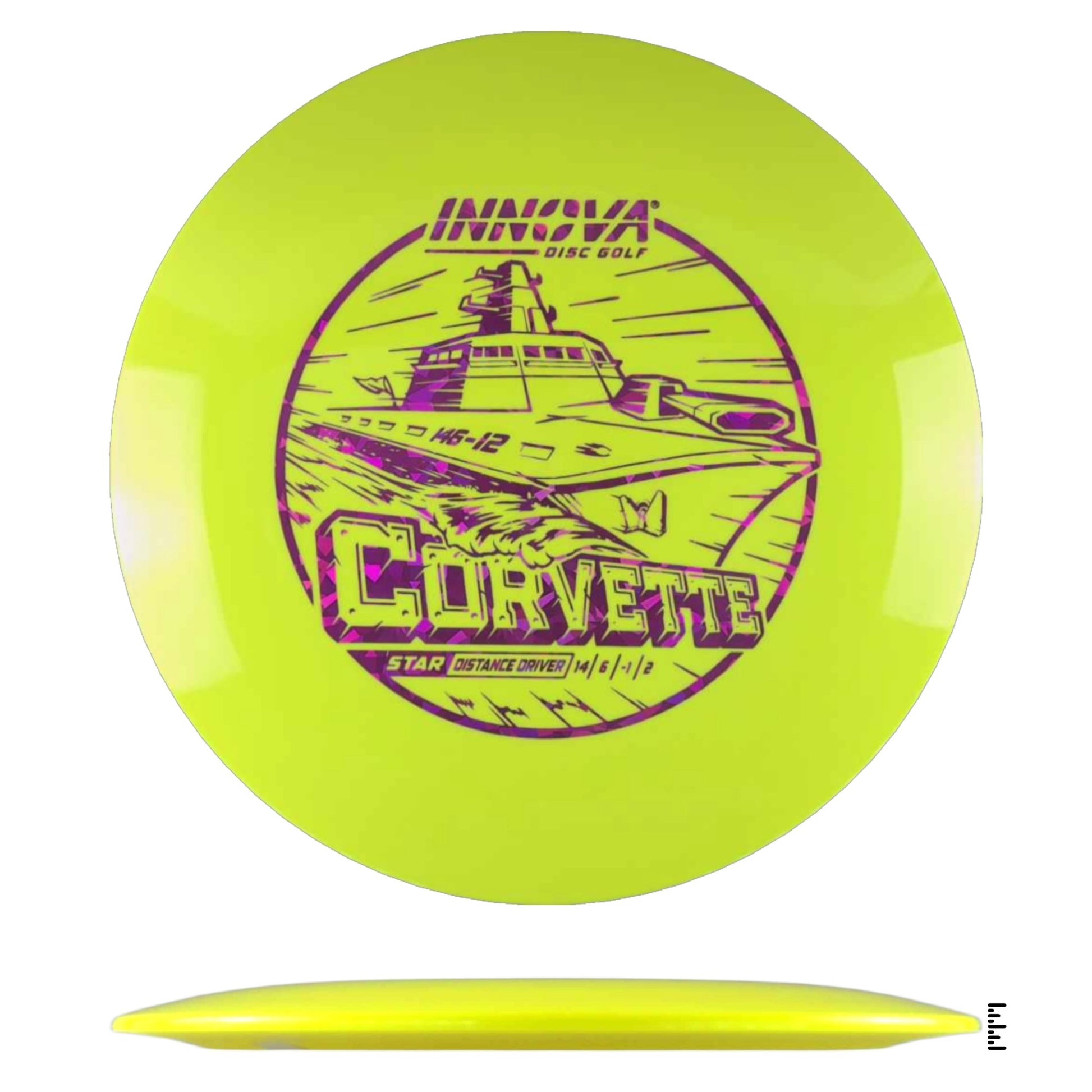 Innova Star Corvette - Yellow - Powergrip USA