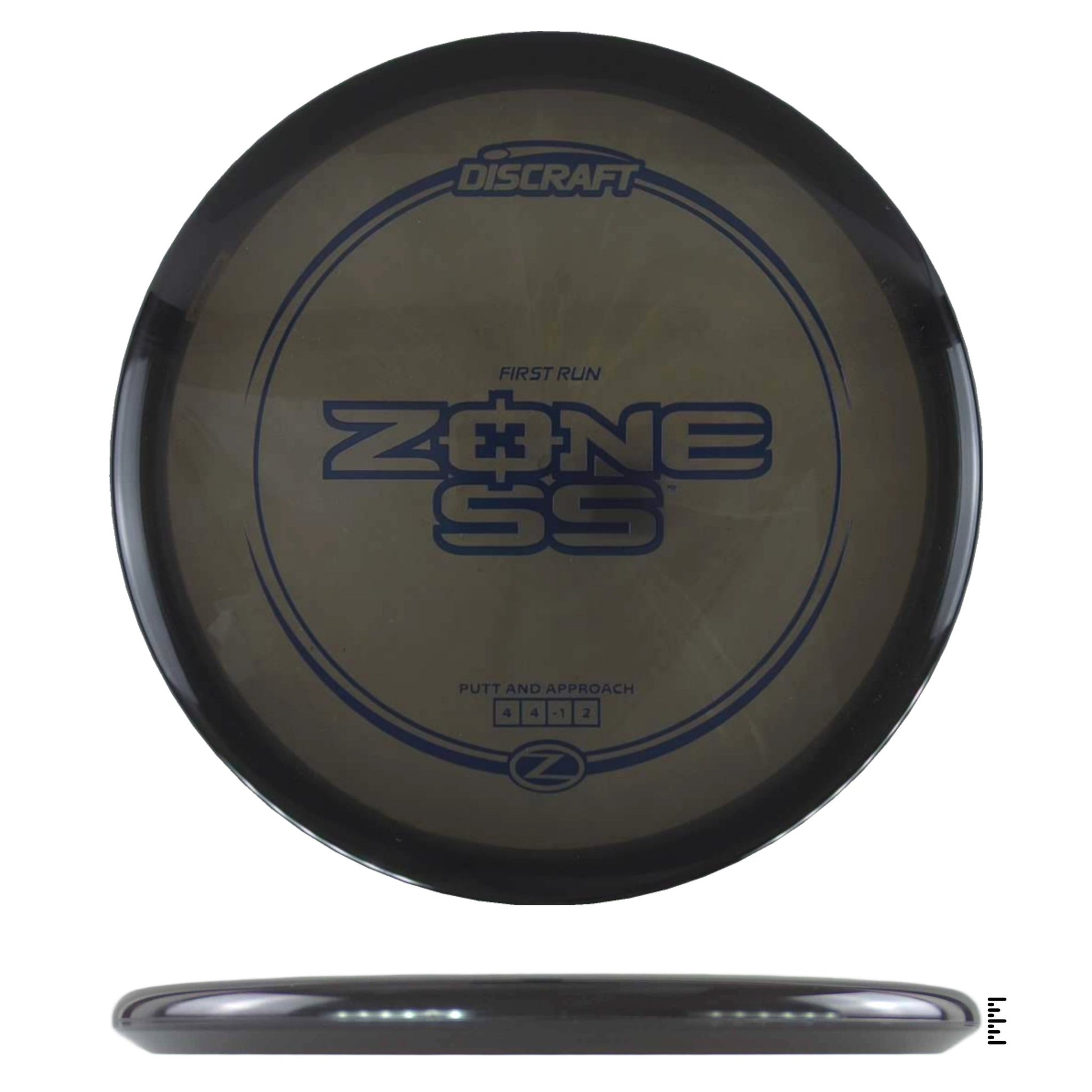 Discraft Z Line Zone SS - First Run - Black - Powergrip USA