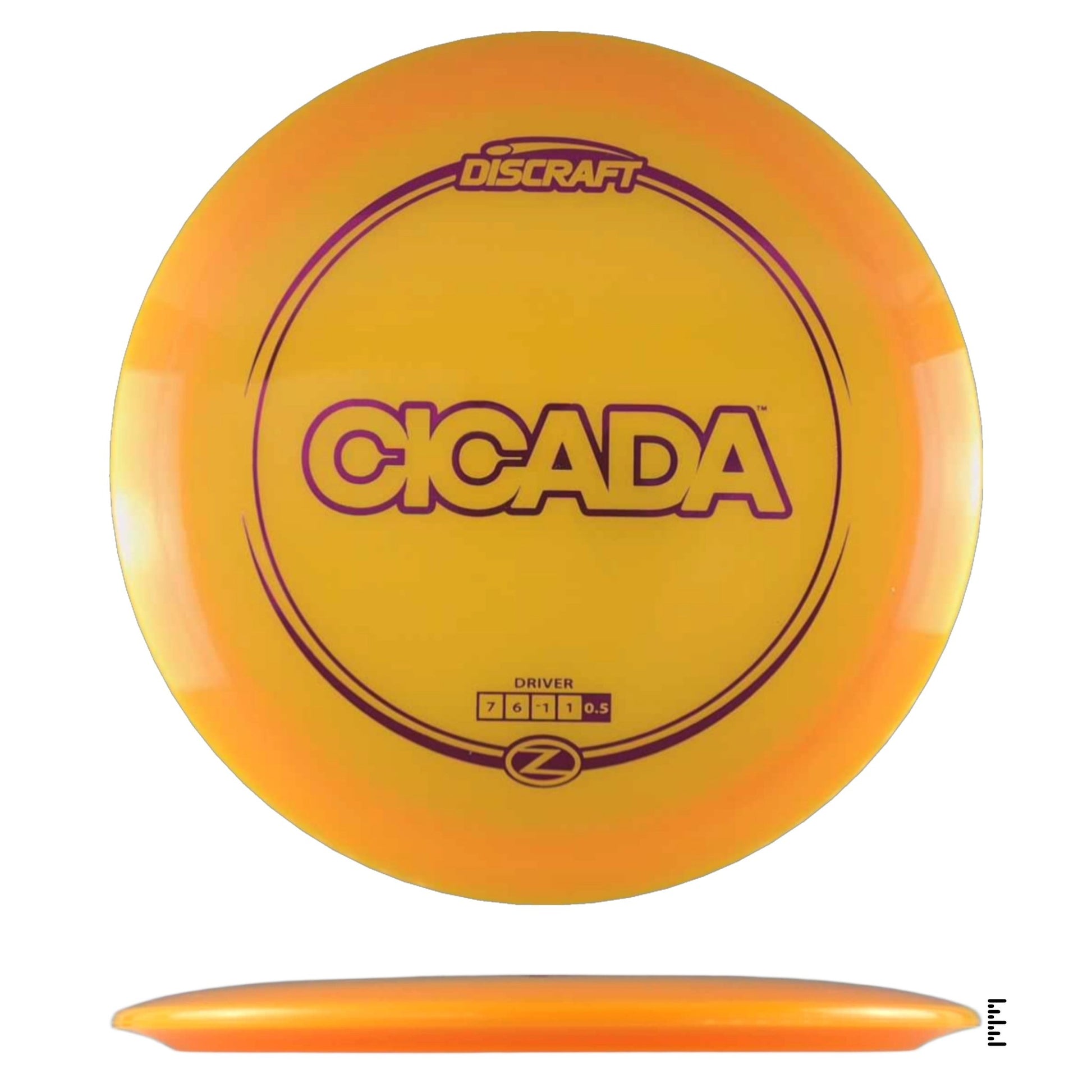 Discraft Z Line Cicada - Tangerine - Powergrip USA