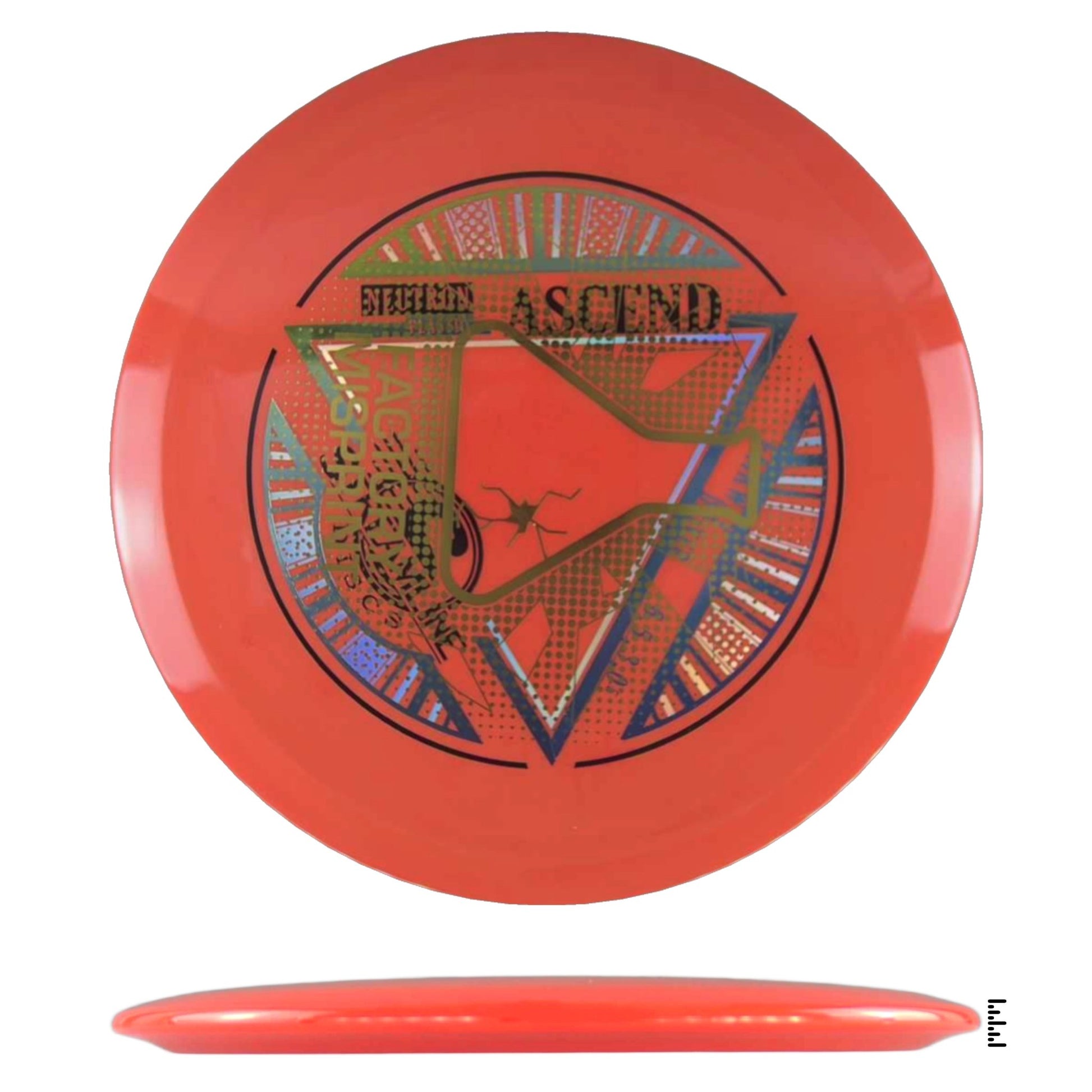 Streamline Discs Neutron Ascend Factory Misprint - Orange - Powergrip USA