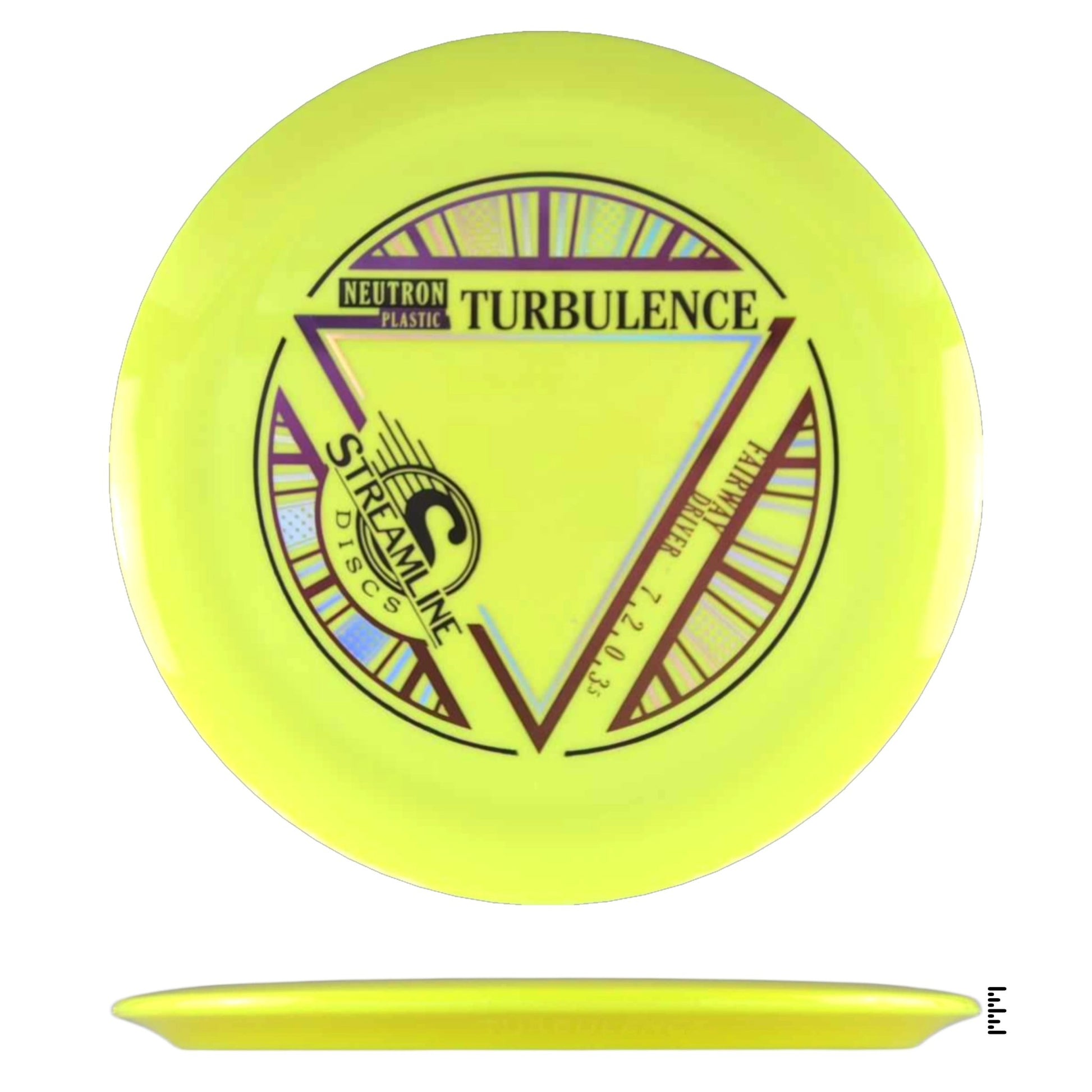 Streamline Discs Neutron Turbulence - Yellow - Powergrip USA