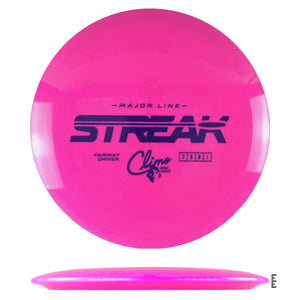 Climo Disc Golf Major Line Streak - Pink - Powergrip USA
