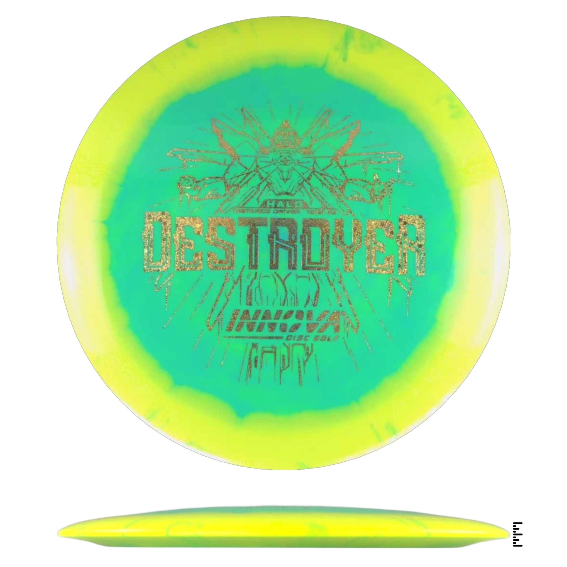 Innova Halo Destroyer - Teal / Yellow - Powergrip USA