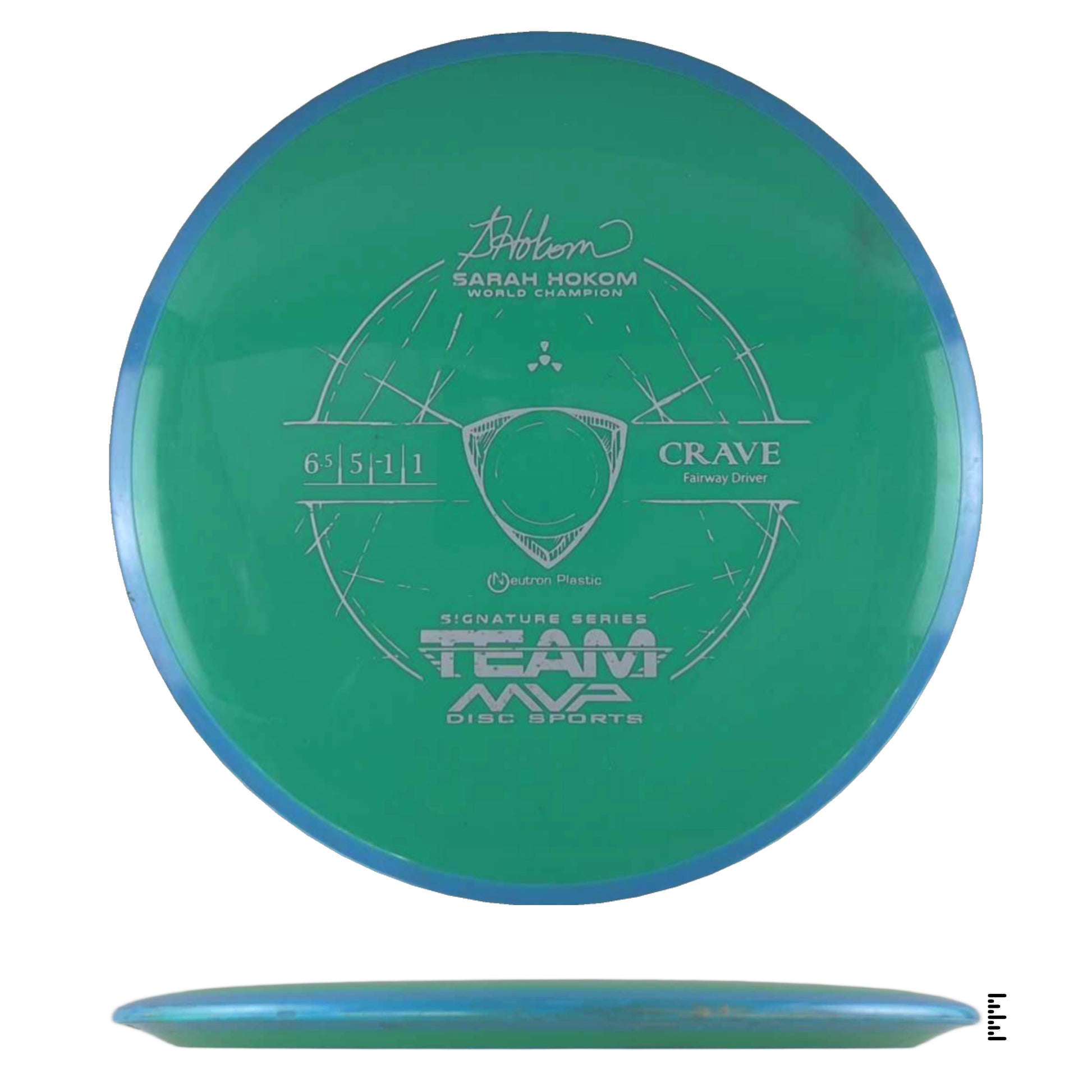 MVP Crave disc golf disc by Sarah Hokom