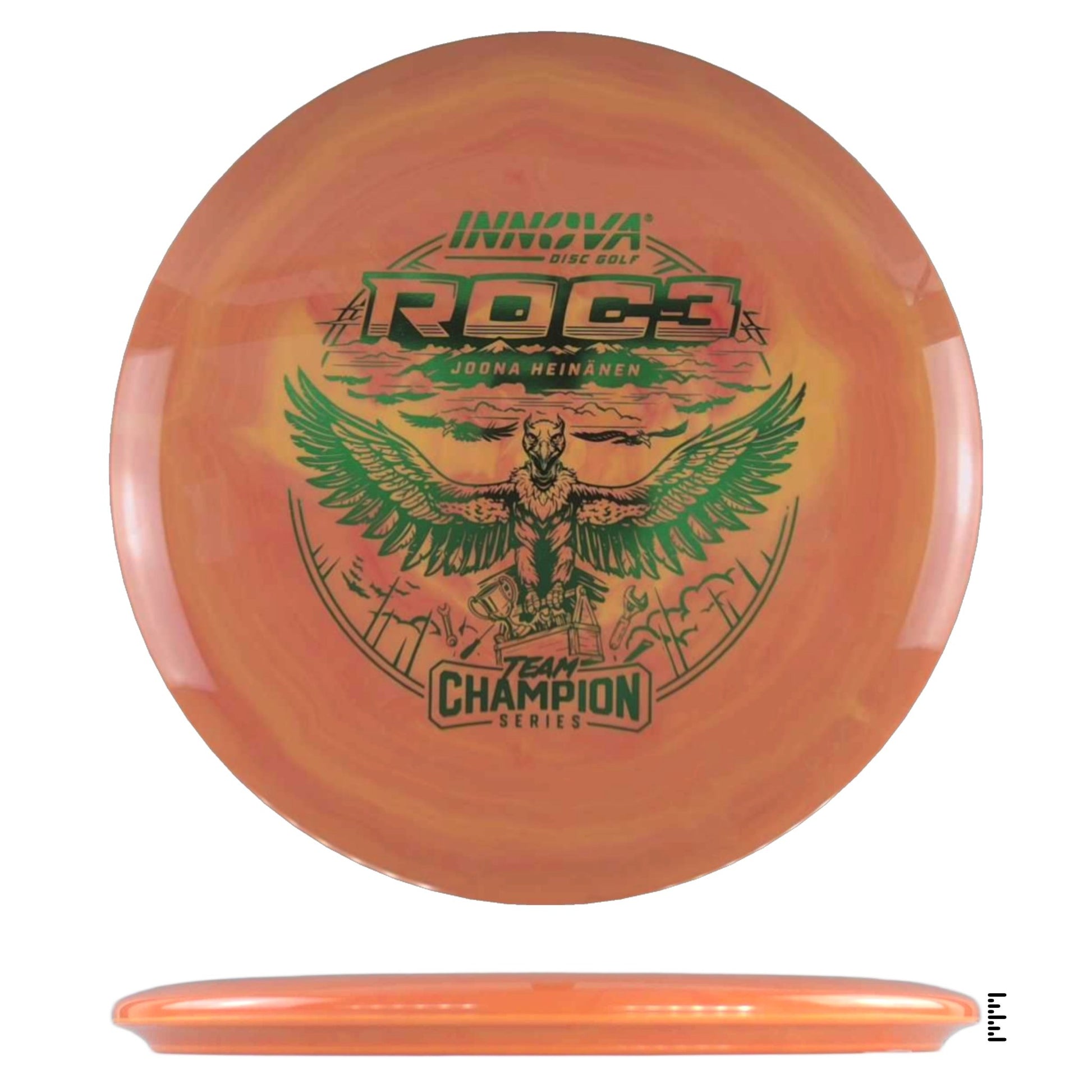 Innova Star Roc3 2025 Joona Heinänen Tour Series - Orange - Powergrip USA