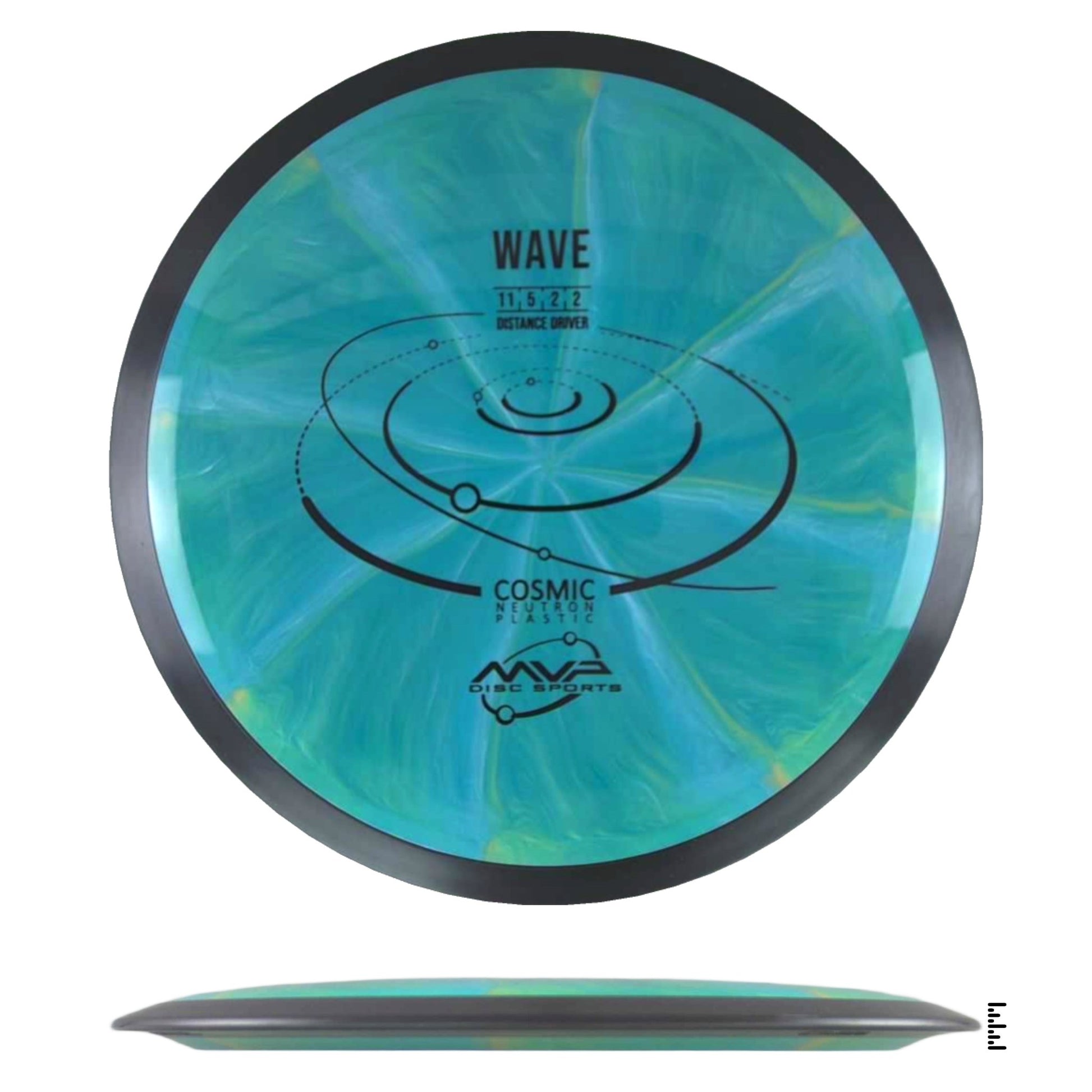MVP Disc Sports Cosmic Neutron Wave - Teal - Powergrip USA