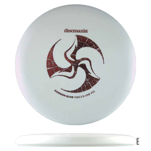 Discmania D - Line Flex 2 P2x Gannon Buhr Signature Series Huk Lab Collaboration - White - Powergrip USA