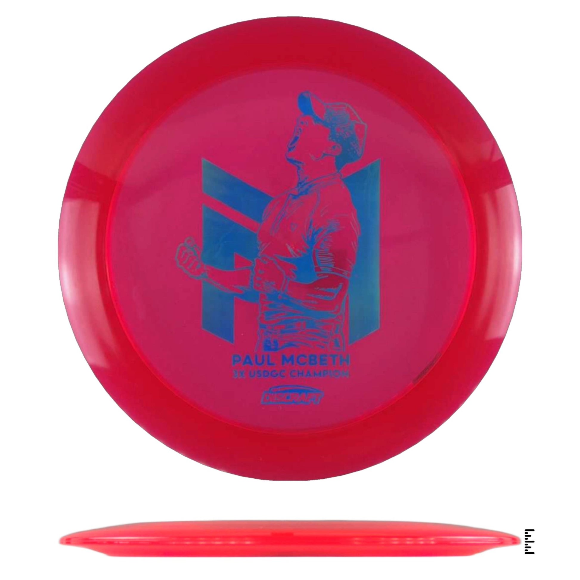 Discraft Cryztal Hades - Used - Red - Powergrip USA