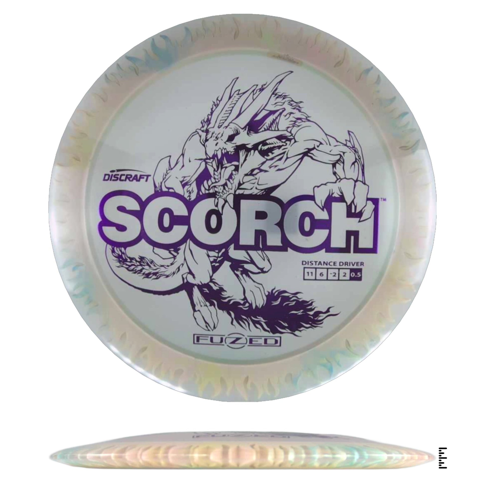 Discraft Fuzed Line Scorch - Unique - Powergrip USA
