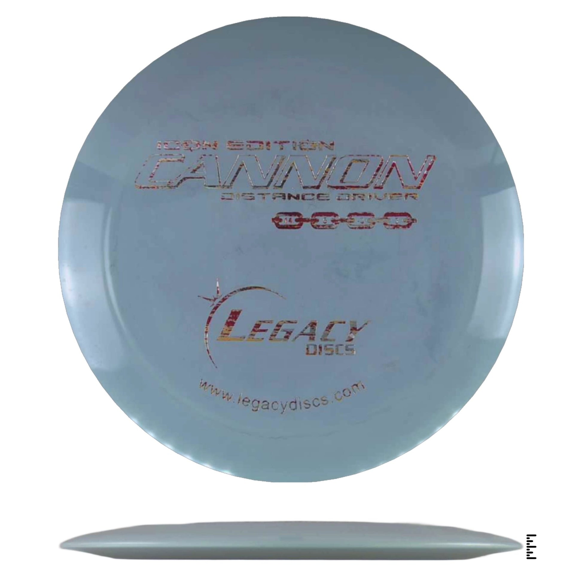 Legacy Discs Icon Cannon - Gray - Powergrip USA