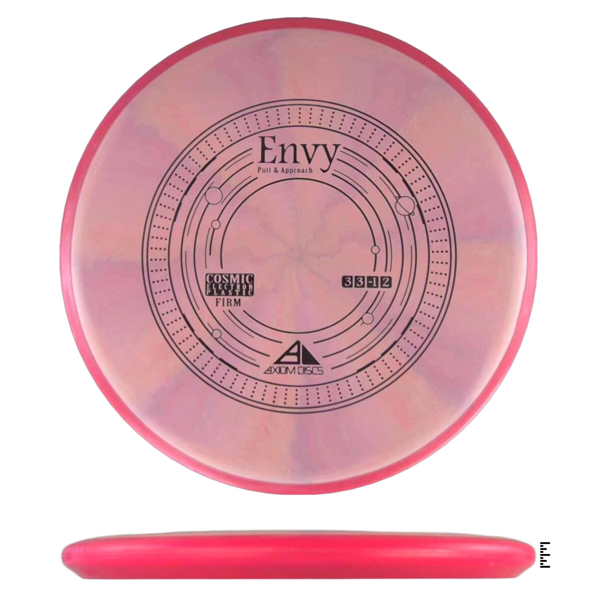 Axiom Discs Cosmic Electron Firm Envy - Salmon / Red - Powergrip USA