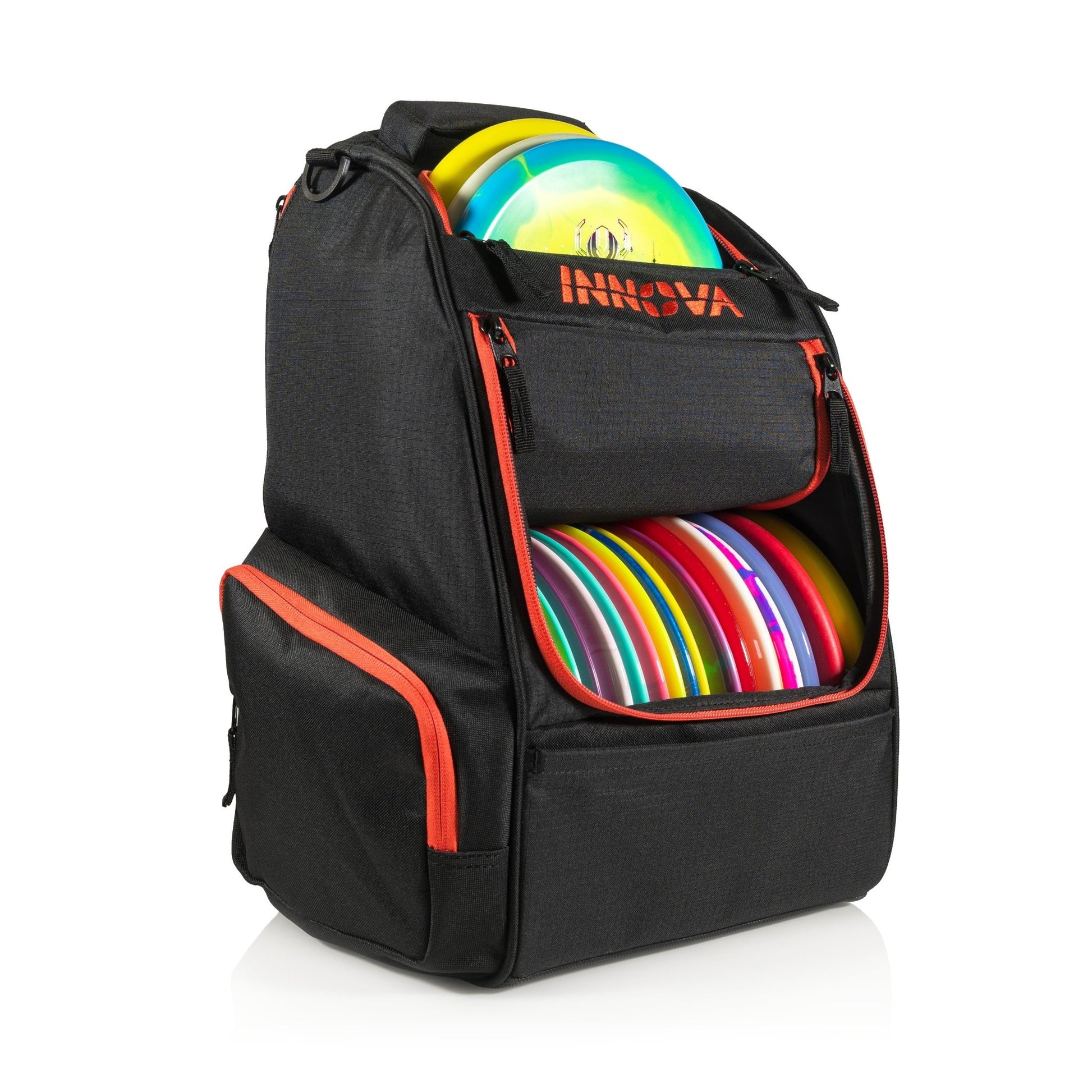 Innova Adventure Pack - Black / Scarlet - Powergrip USA