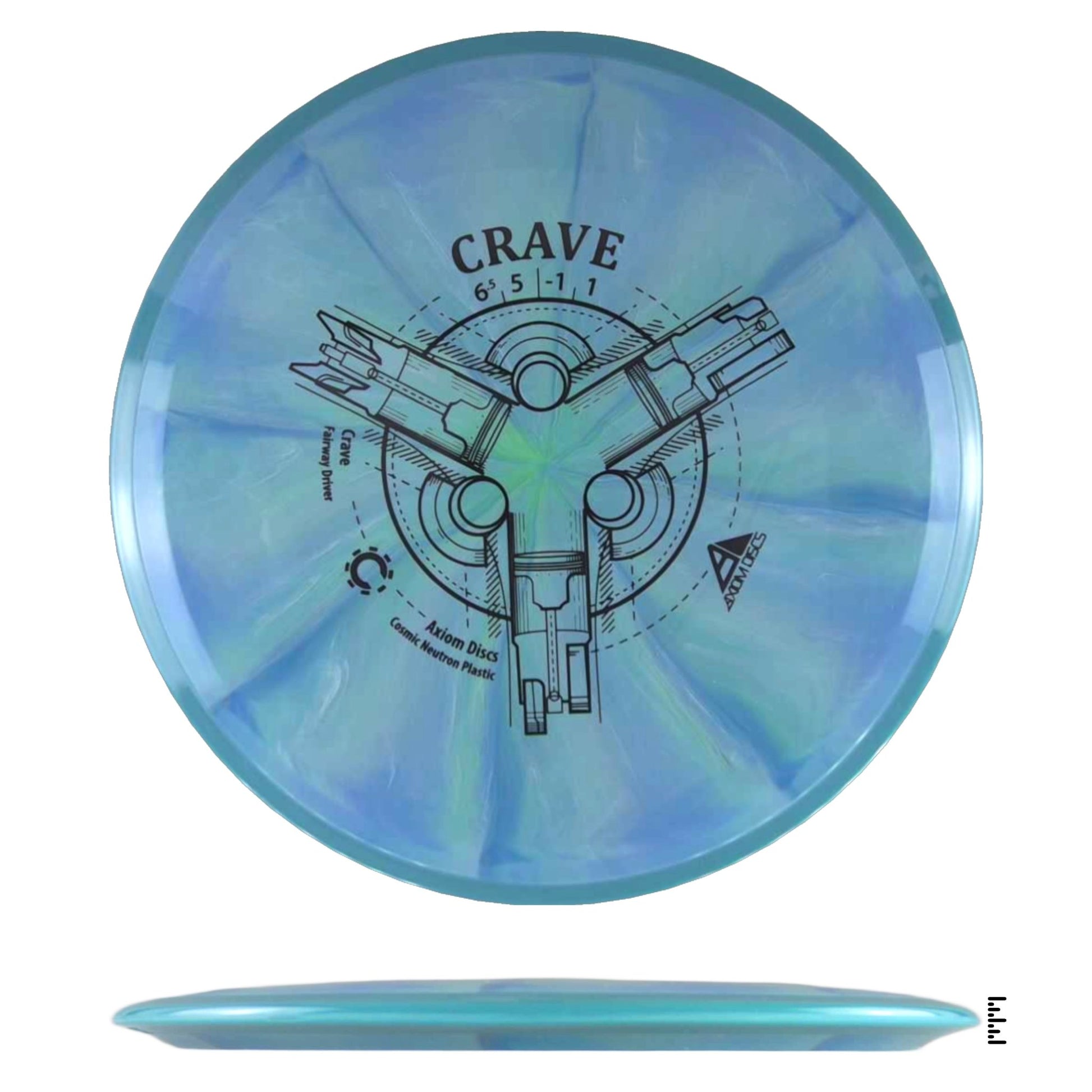 Axiom Discs Cosmic Neutron Crave - Unique - Powergrip USA