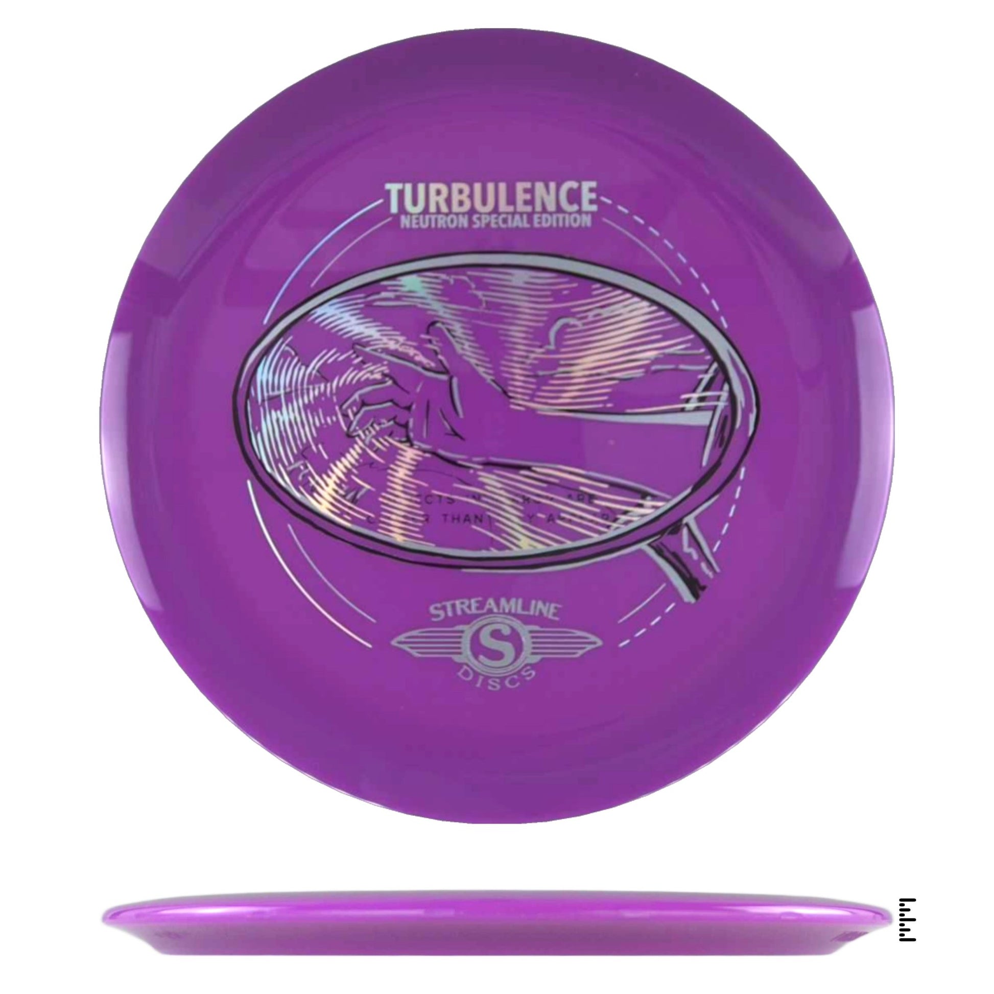 Streamline Discs Neutron Turbulence Special Edition - Violet - Powergrip USA