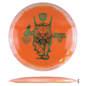 Discmania Glow Horizon S - Line DD3 Nordic Phenom 4 – Niklas Anttila Signature Series - Orange / White - Powergrip USA