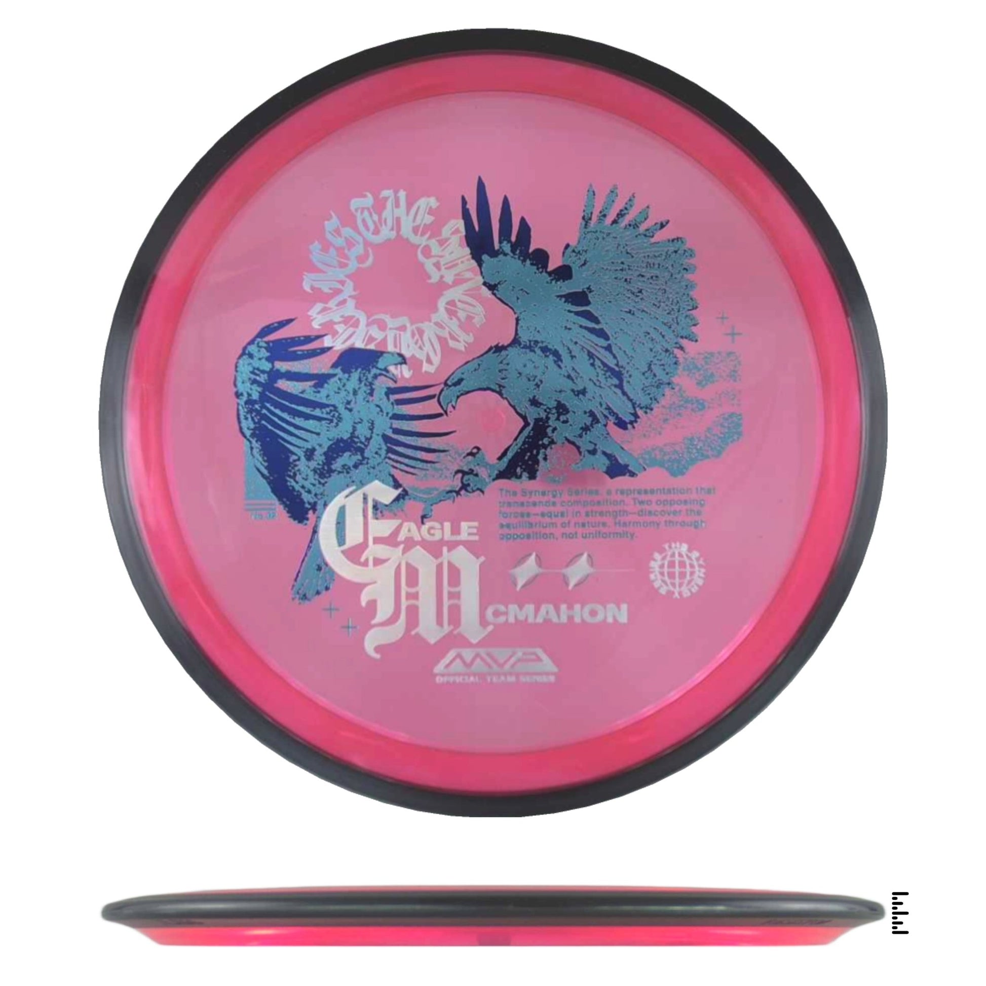 MVP Disc Sports Proton Resistor - Eagle McMahon Synergy Series - Pink - Powergrip USA