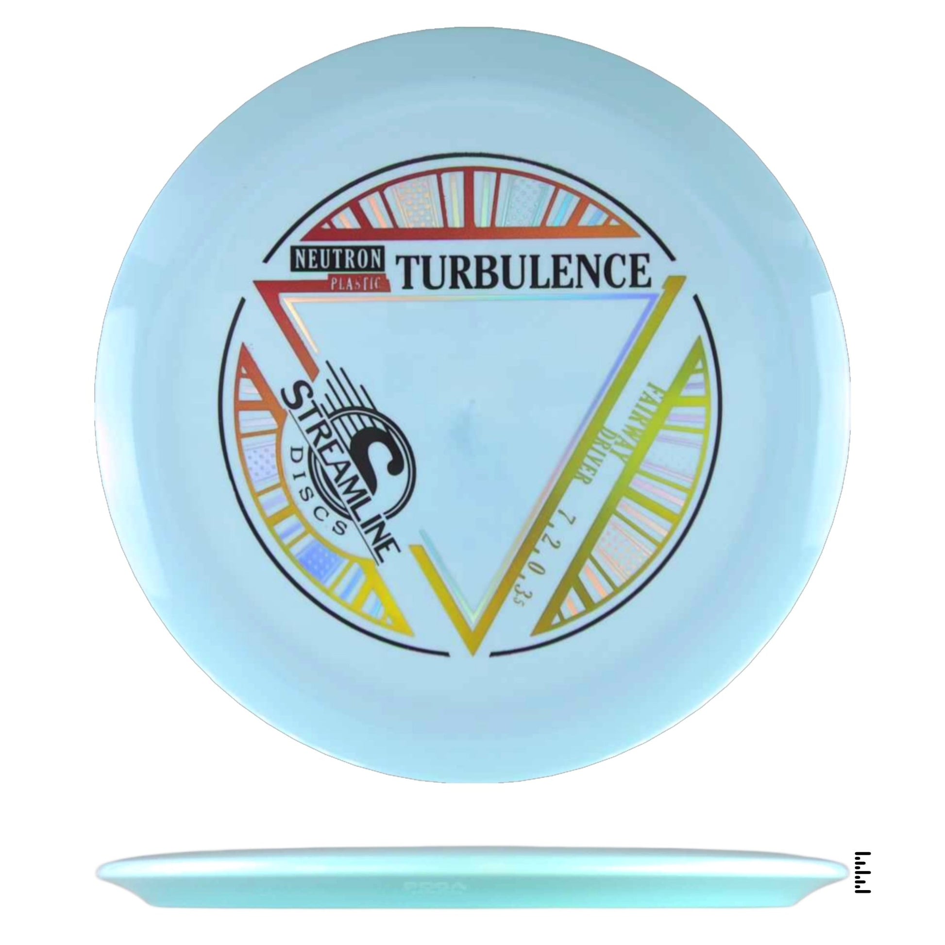 Streamline Discs Neutron Turbulence - Light Blue - Powergrip USA