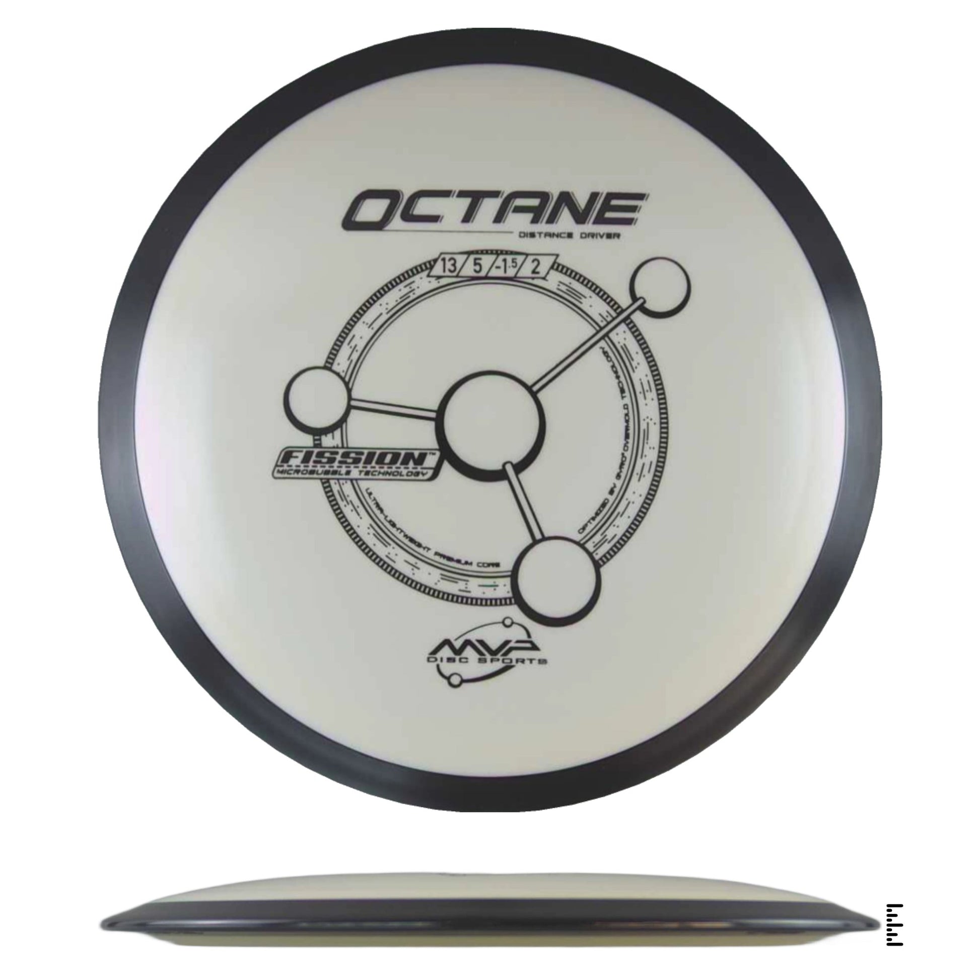 MVP Disc Sports Fission Octane - White - Powergrip USA