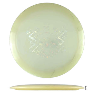 Glow-in-the-dark disc golf disc