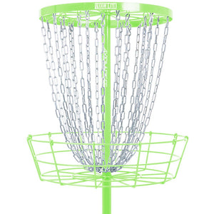 Lite Disc Golf Basket - Lime - Powergrip USA