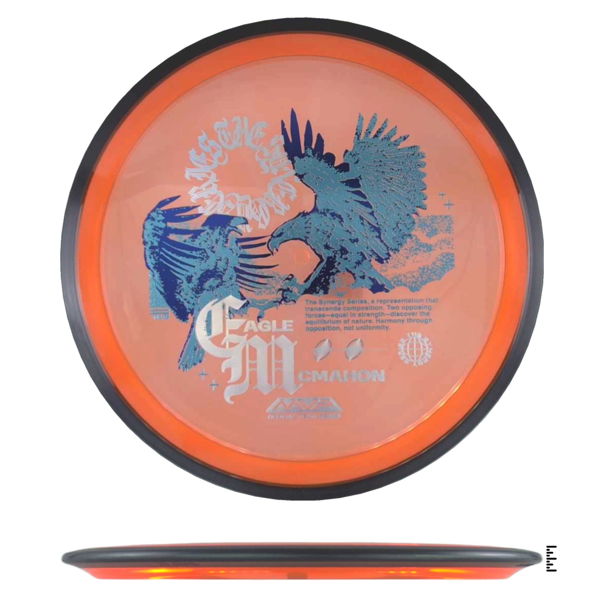 MVP Disc Sports Proton Resistor - Eagle McMahon Synergy Series - Orange - Powergrip USA