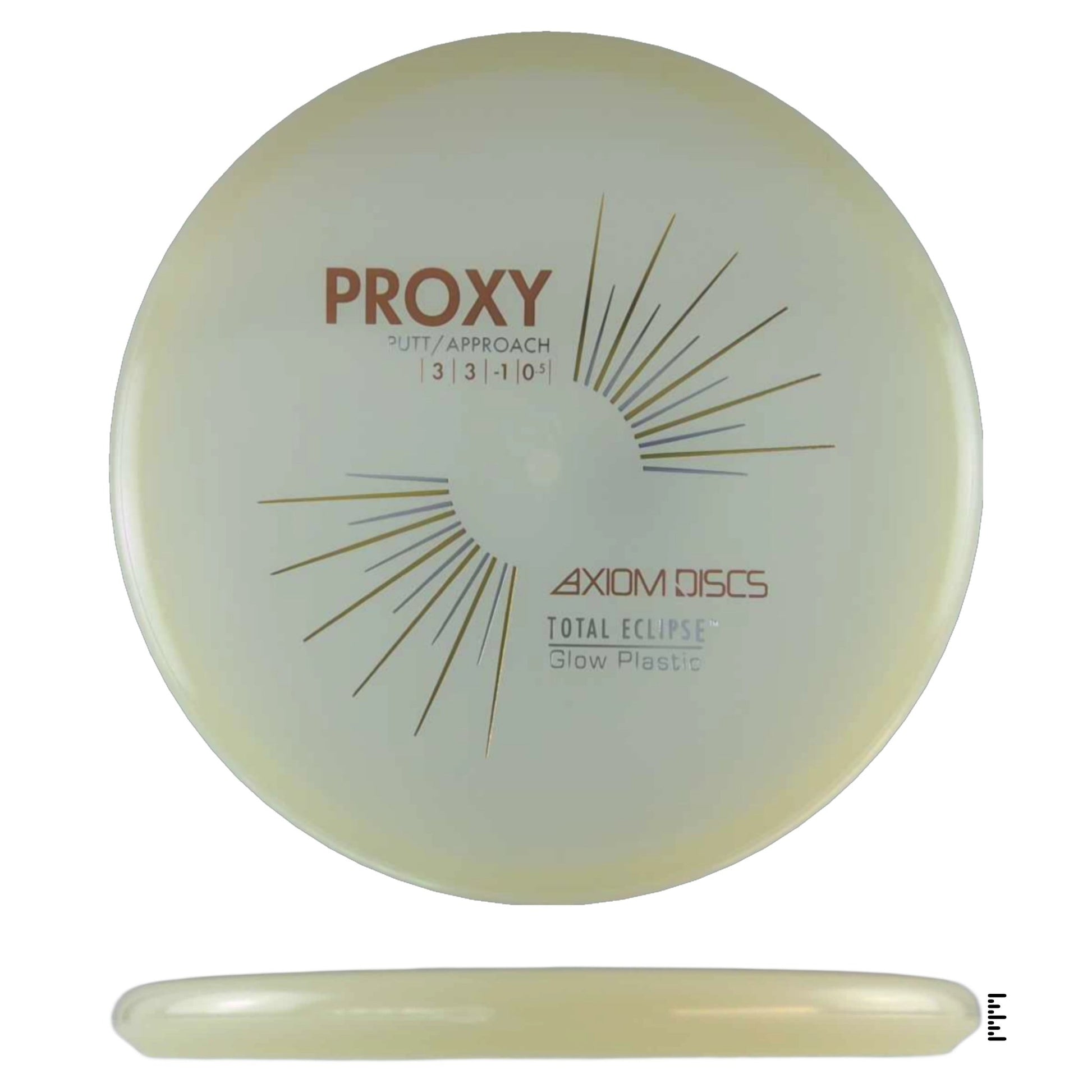 Axiom Discs Total Eclipse Proxy - Glow - Powergrip USA