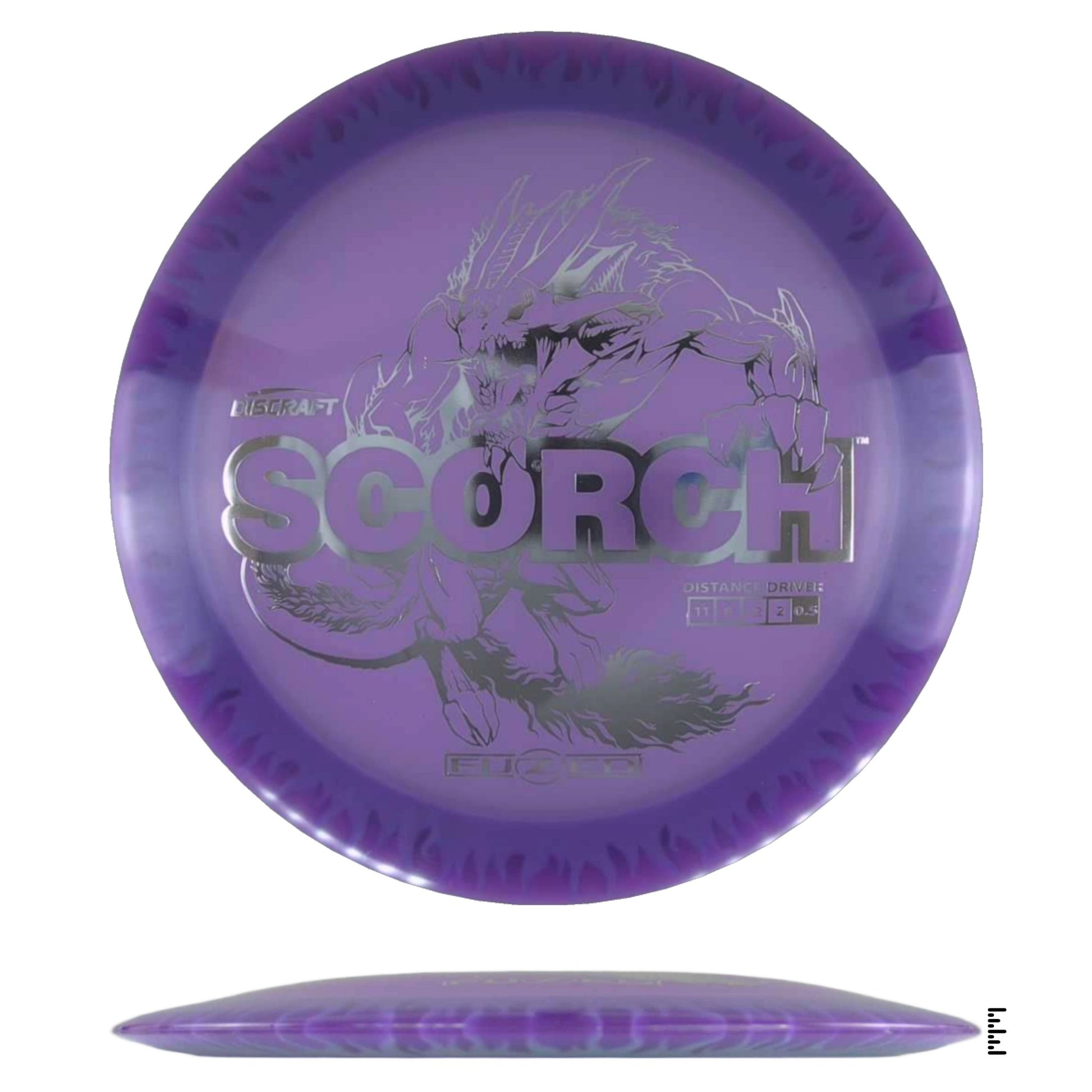 Discraft Fuzed Line Scorch - Violet / Light Blue - Powergrip USA