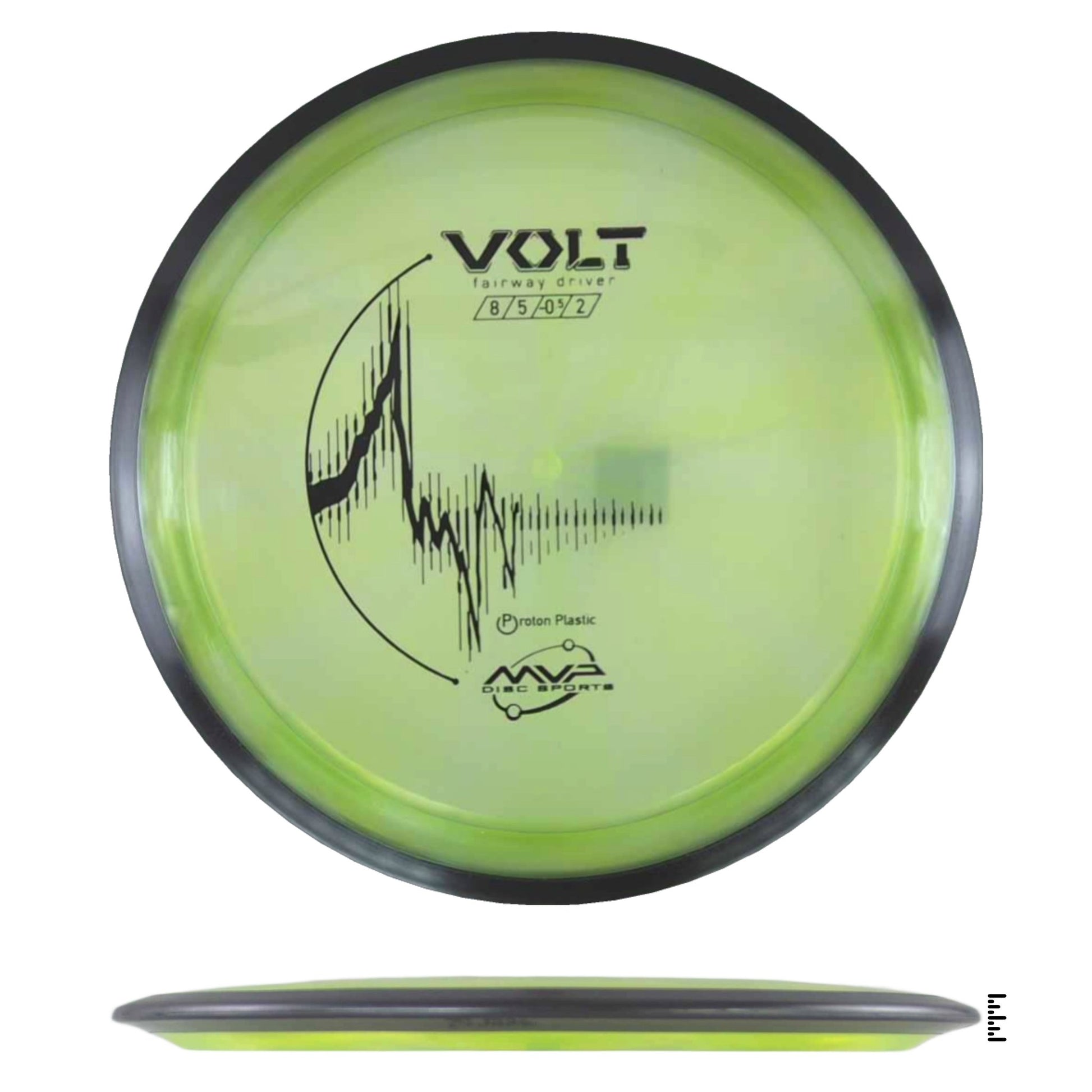 MVP Disc Sports Proton Volt - Lime - Powergrip USA