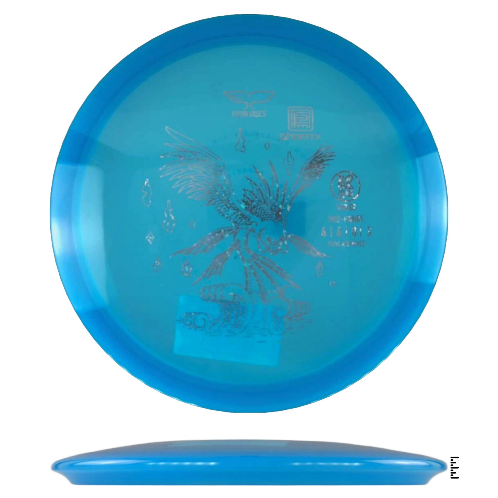 Yikun Discs Phoenix Yao - Blue - Powergrip USA