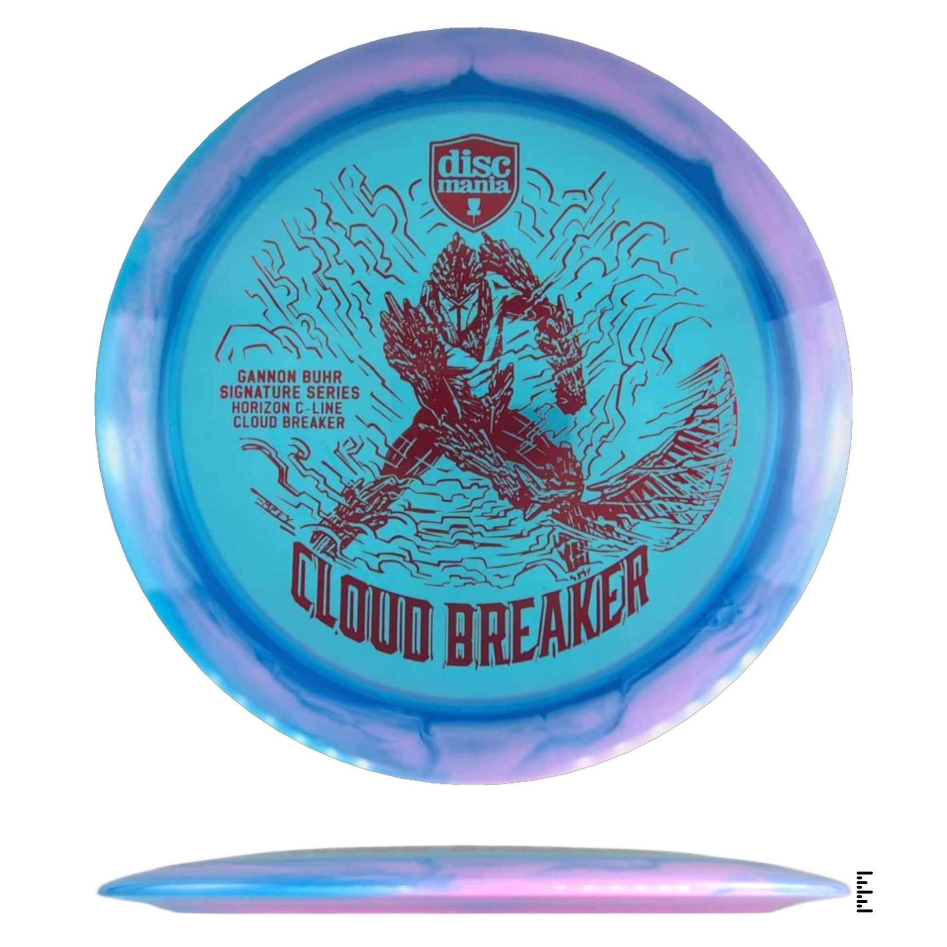 Discmania Horizon C - Line Cloud Breaker - Gannon Buhr Signature Series - Blue / Pink - Powergrip USA