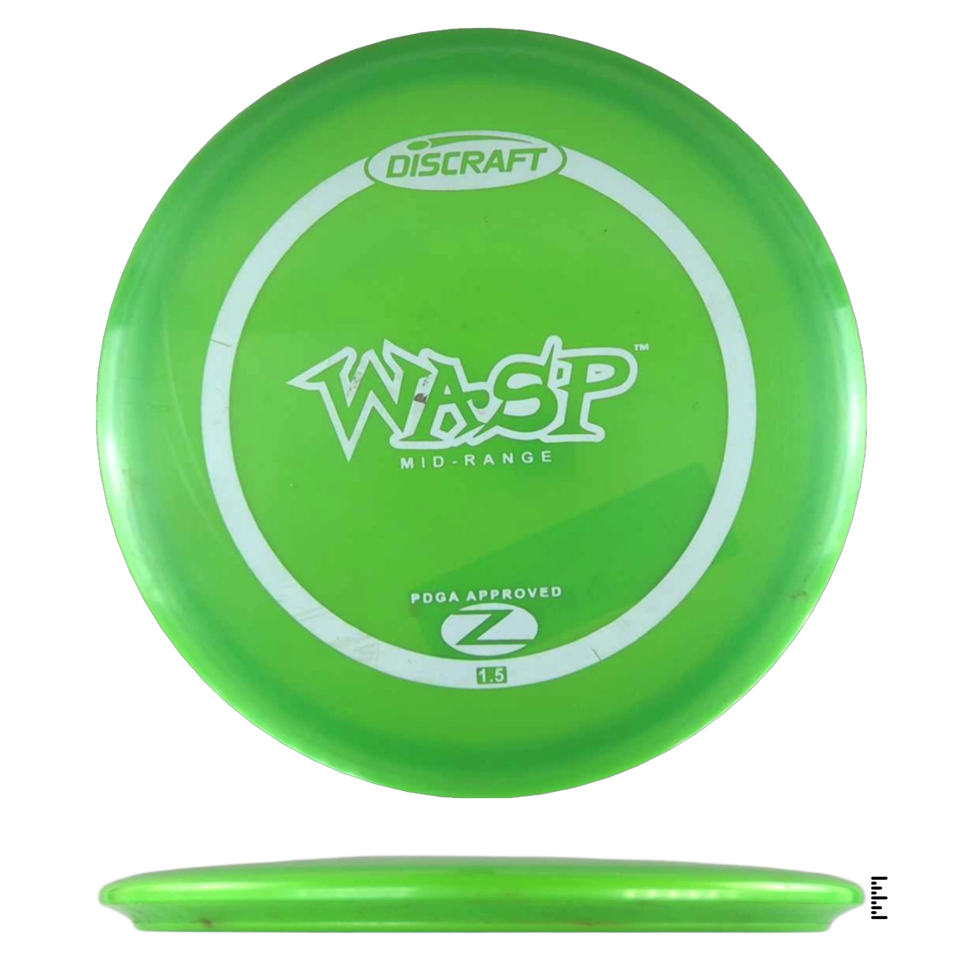 Discraft Wasp Mid-Range disc golf disc, green, b2e821cb