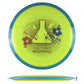 Axiom Discs Simon Line Neutron Time - Lapse Factory Misprint - Fluorescent Yellow / Turquoise - Powergrip USA