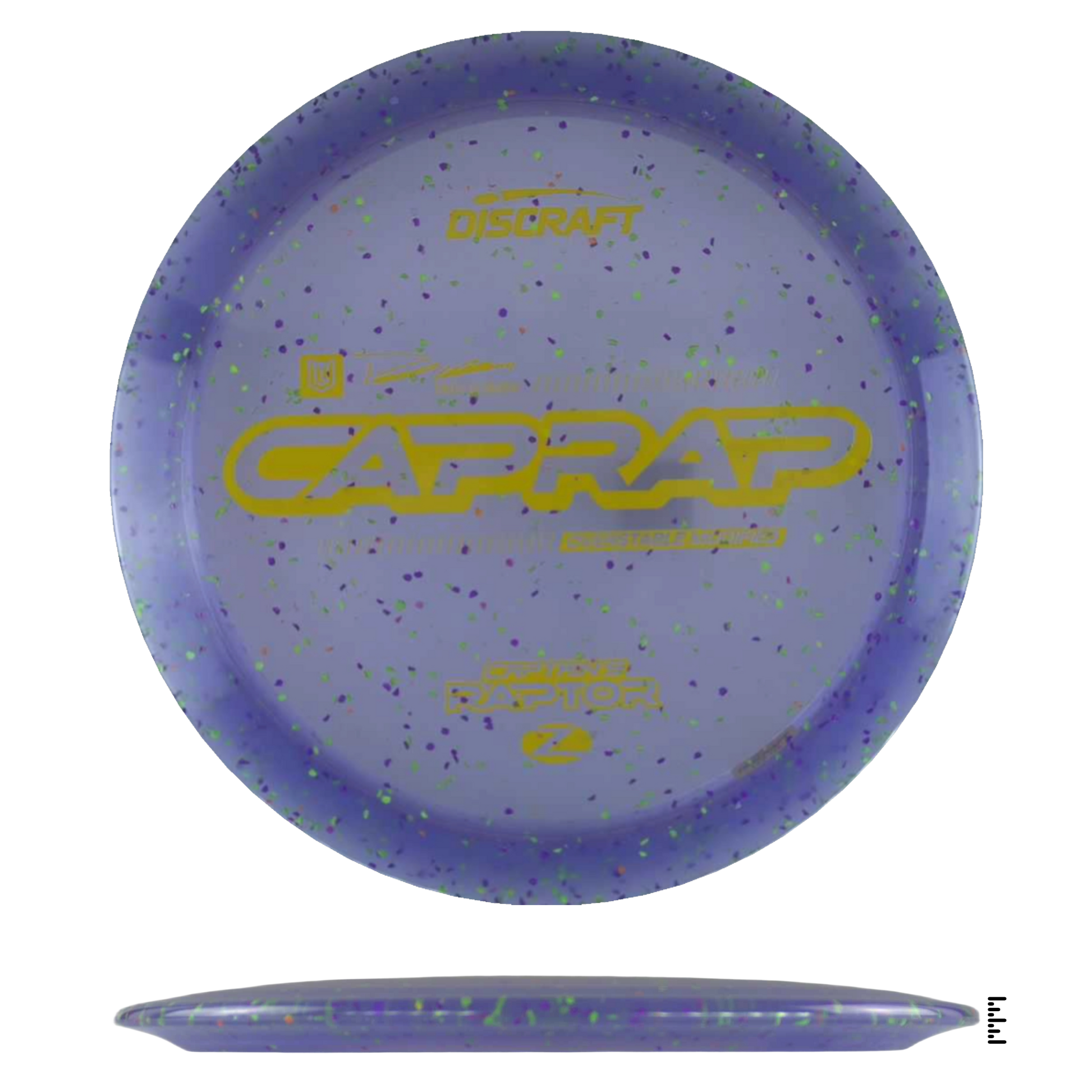 Discraft Z Confetti Captain's Raptor - 2026 Paul Ulibarri