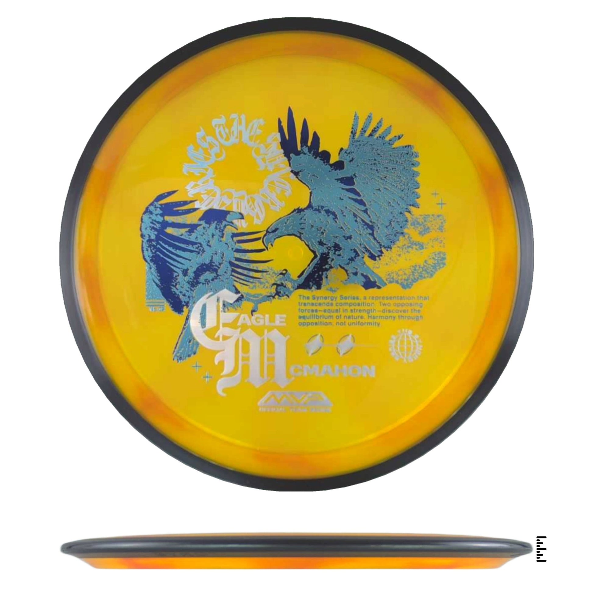 MVP Disc Sports Proton Resistor - Eagle McMahon Synergy Series - Light Orange - Powergrip USA