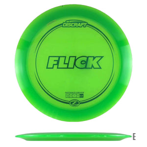 Discraft Z Line Flick - Green - Powergrip USA