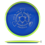 Axiom Discs Neutron Fireball - Blue / Fluorescent Yellow - Powergrip USA