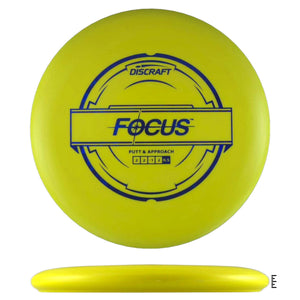 Discraft Putter Line Focus - Yellow - Powergrip USA