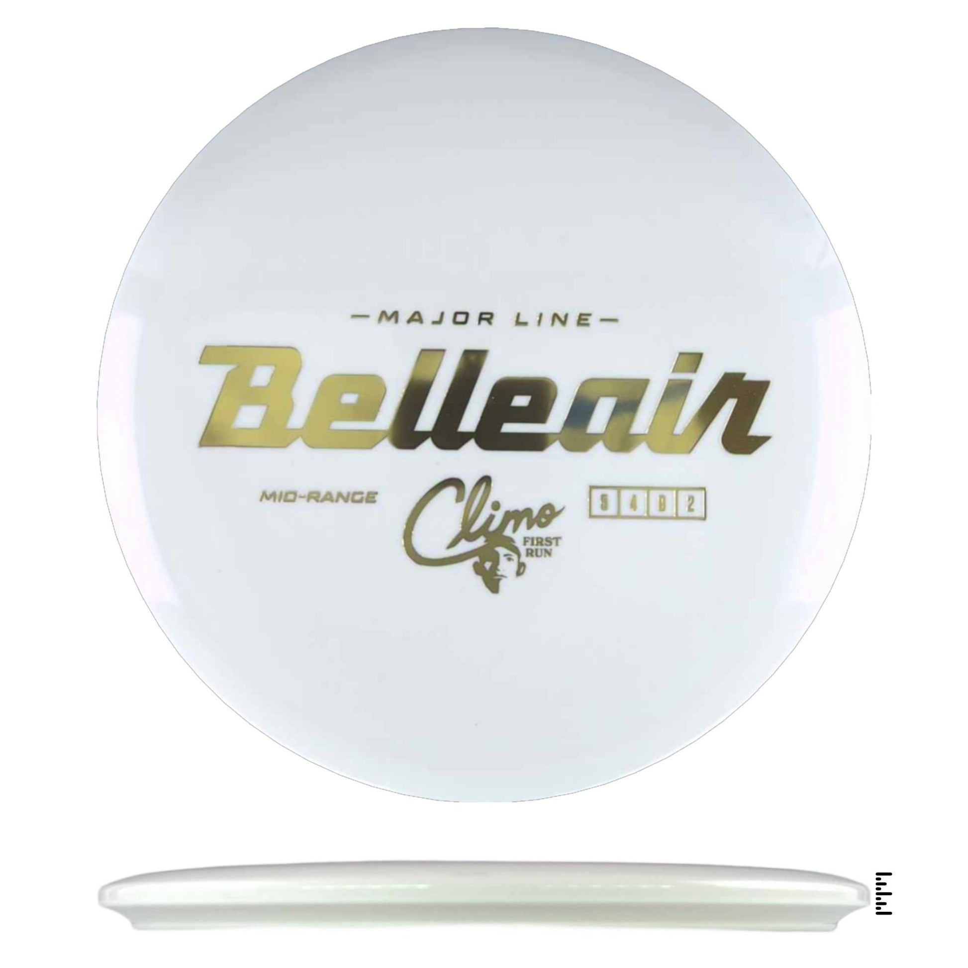 Major Line Belleair First Run - White - Powergrip USA