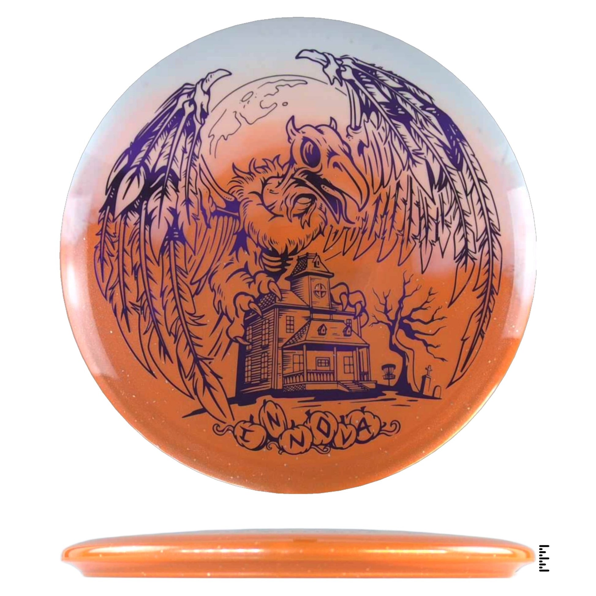 Innova Duo Roc3 - 2025 Halloween Edition - White / Orange - Duo - Powergrip USA