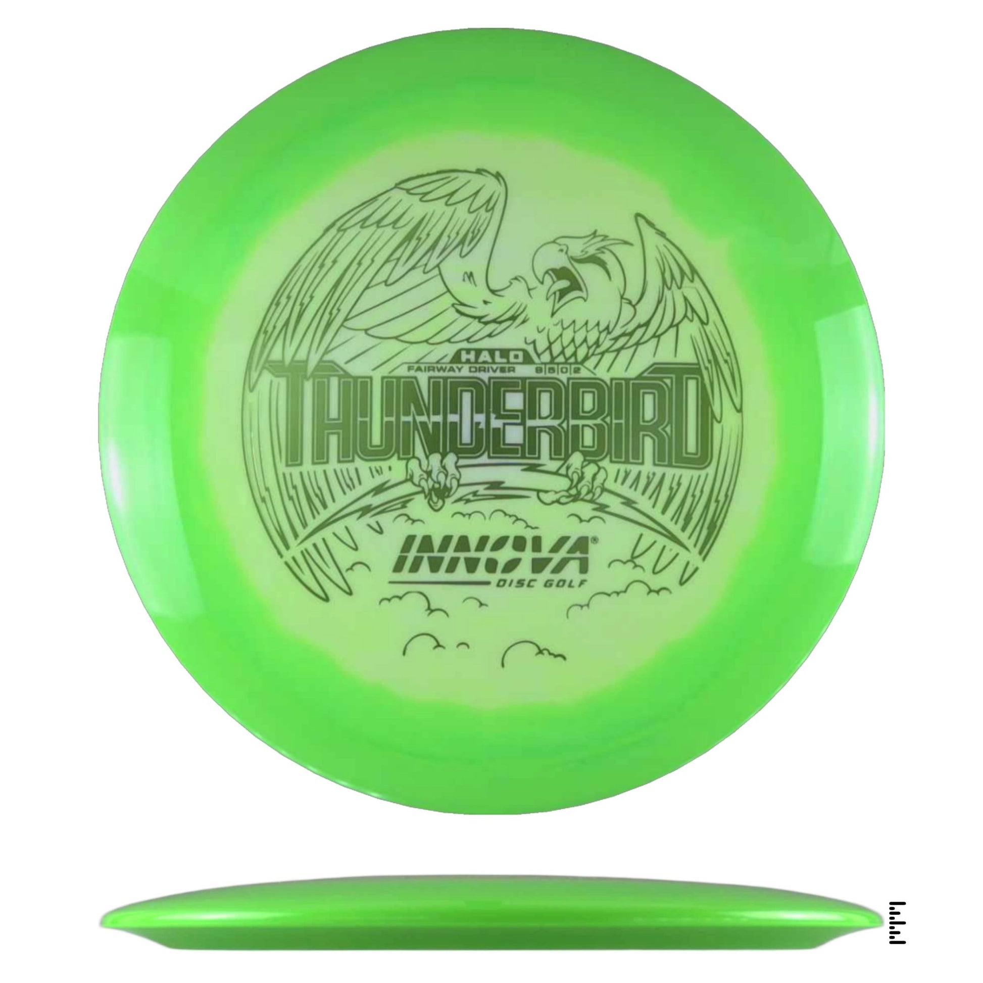 Innova Halo Star ThunderBird - Light Green / Lime - Powergrip USA