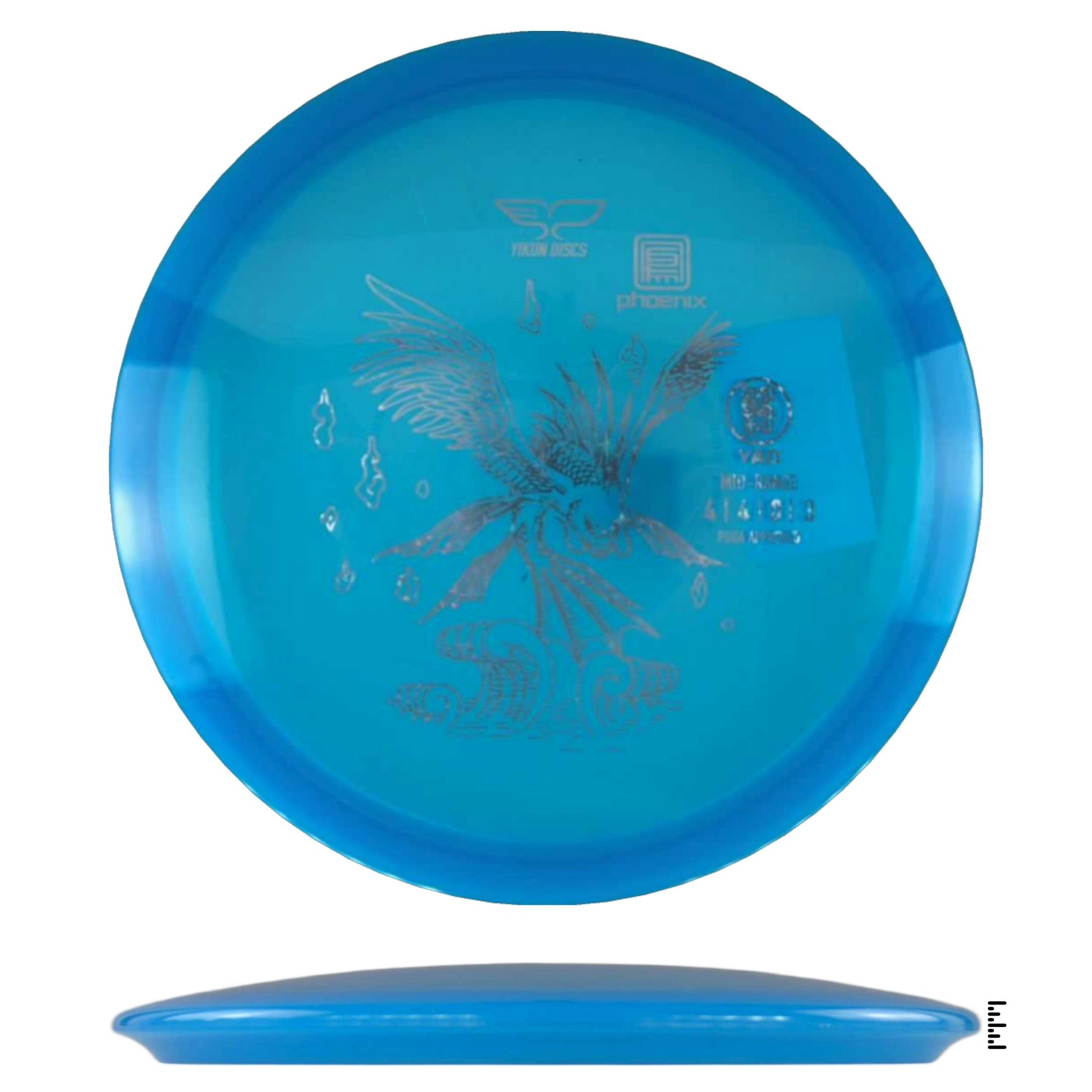Yikun Discs Phoenix Yao - Blue - Powergrip USA