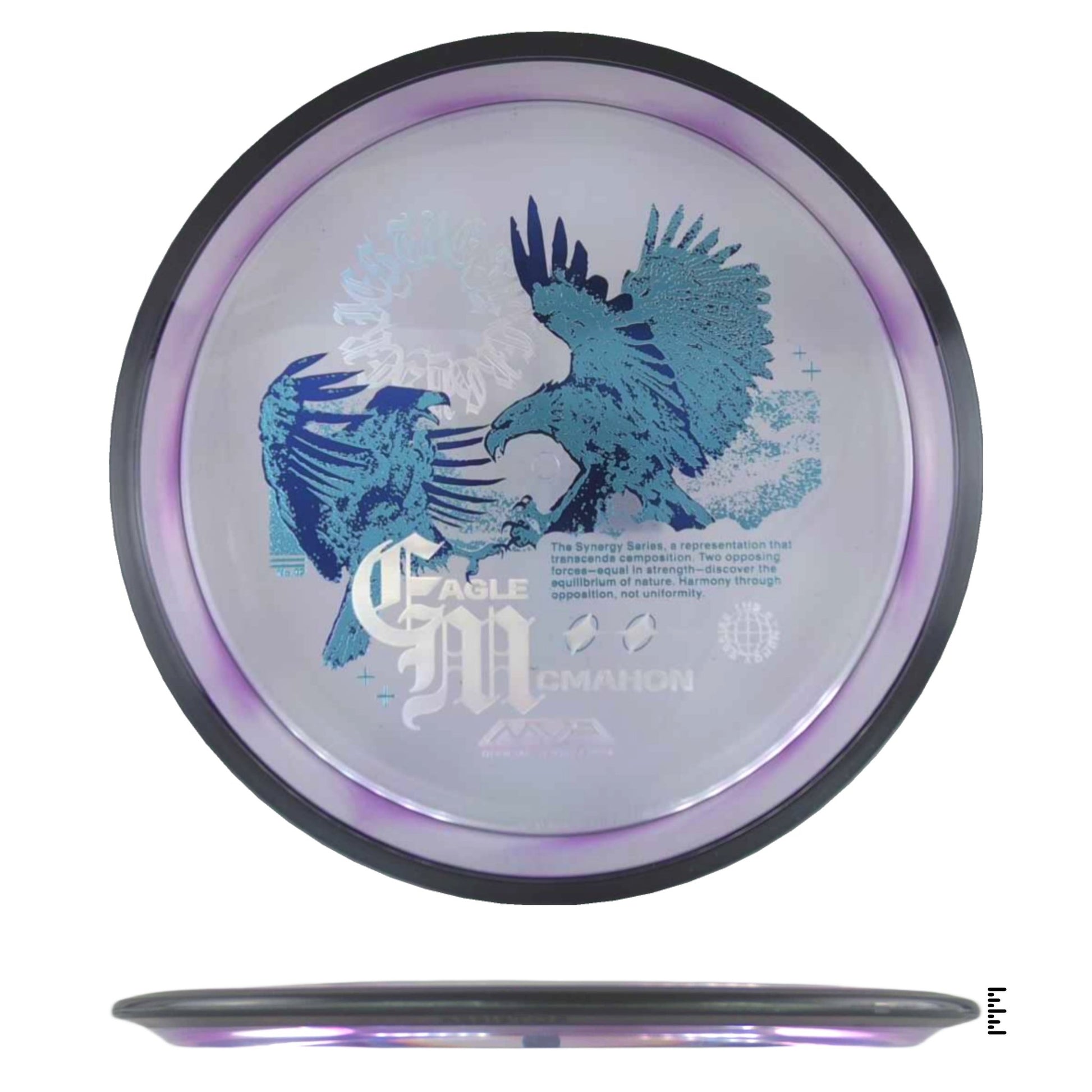 MVP Disc Sports Proton Resistor - Eagle McMahon Synergy Series - Plum - Powergrip USA