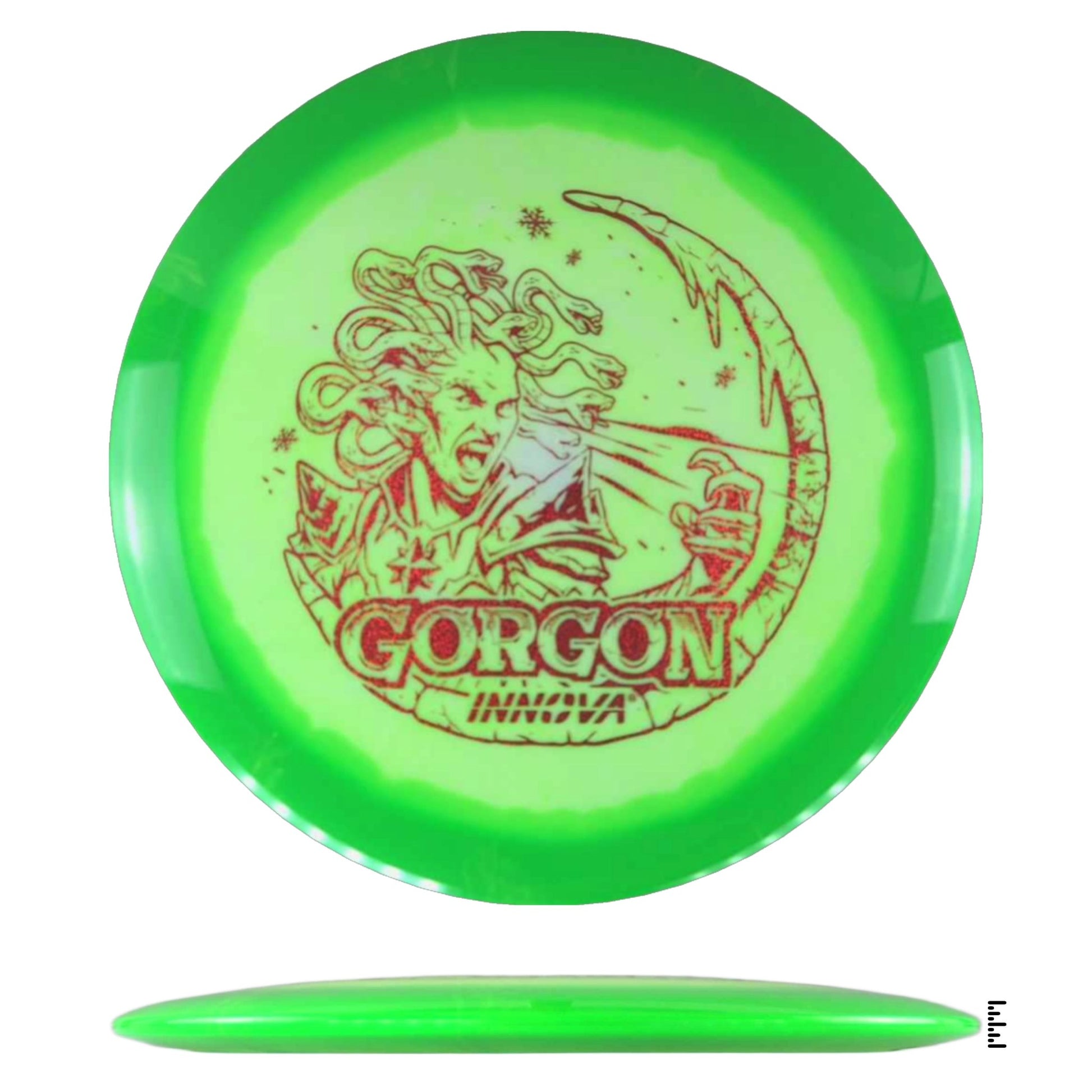 Innova Halo Star Gorgon 2025 Holiday Edition - Light Green / Green - Powergrip USA