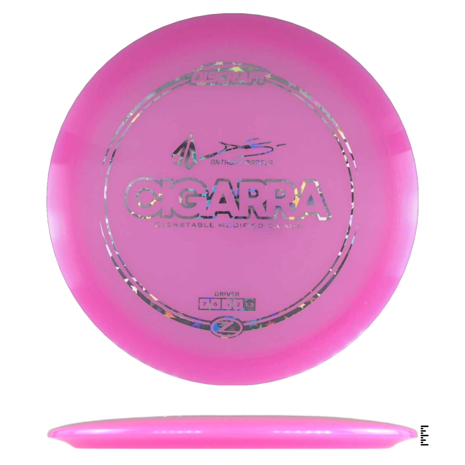 Discraft Z Line Cigarra - Anthony Barela - Pink - Powergrip USA