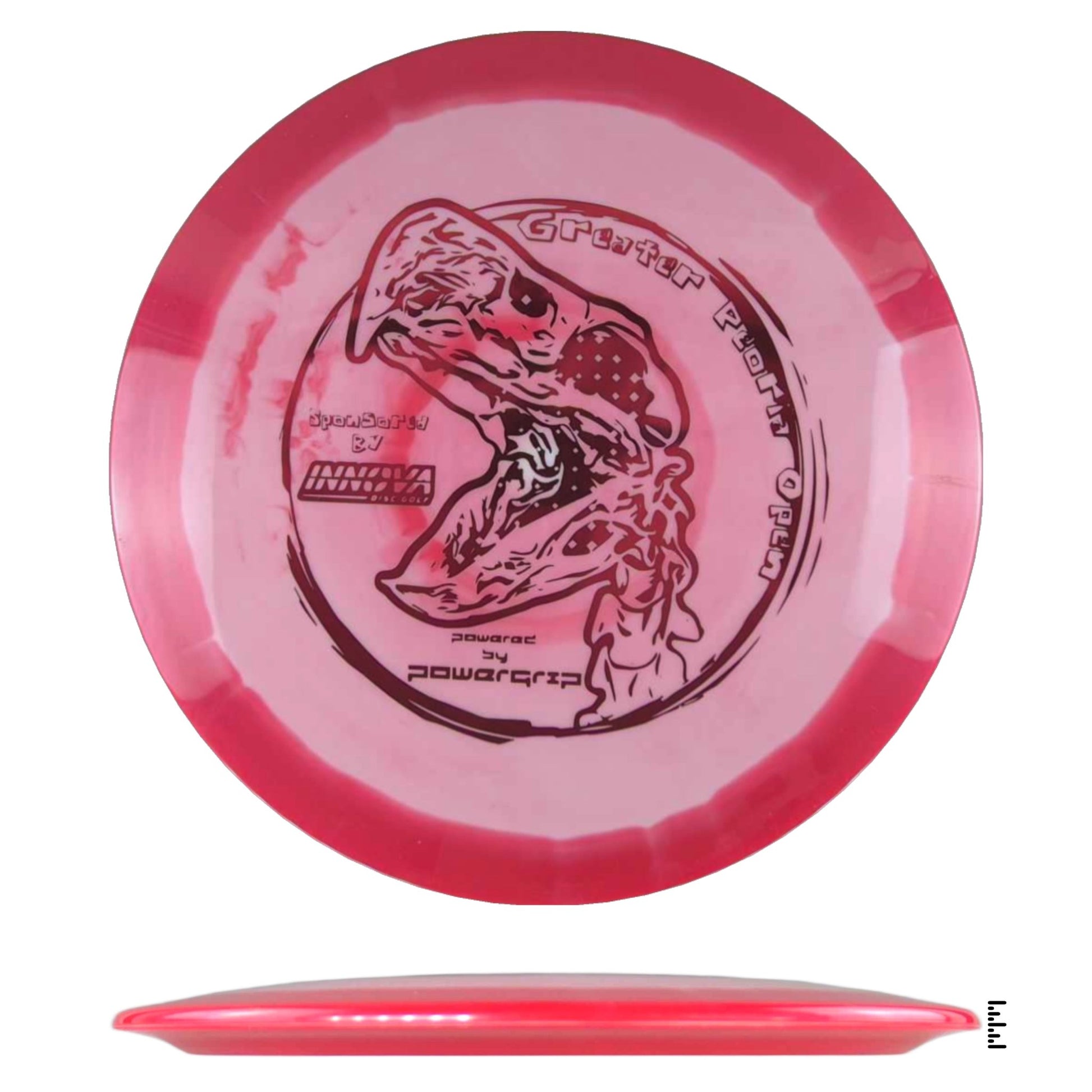 Innova Halo Firebird - 2024 Greater Peoria Open - White / Red - Powergrip USA