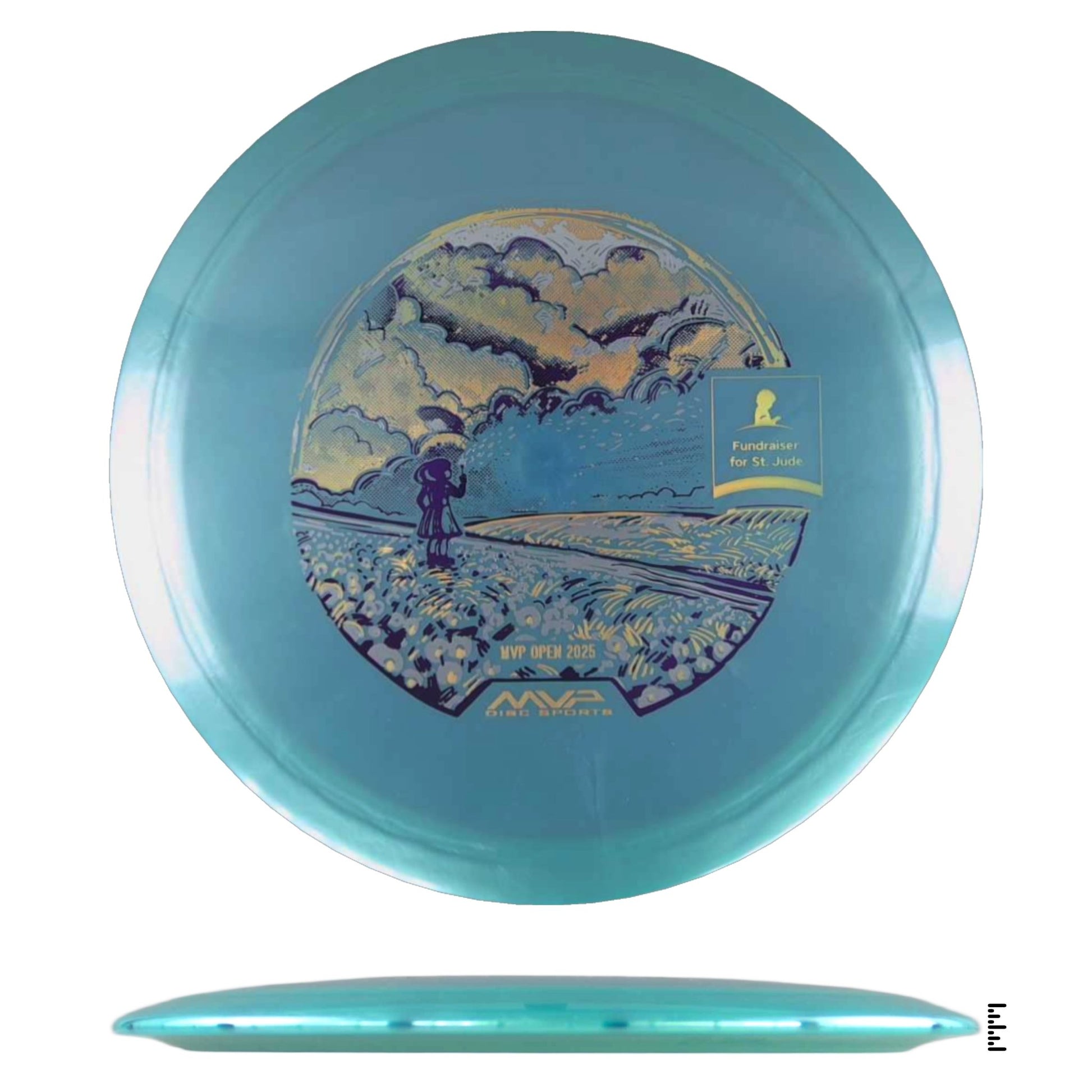Streamline Discs Plasma Shift - Special Edition St. Jude Fundraiser - Turquoise - Powergrip USA