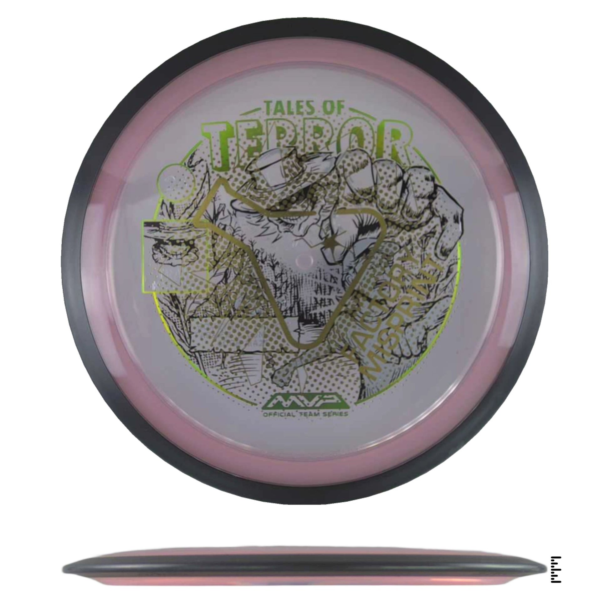 MVP Disc Sports Proton Trail Factory Misprint - Light Pink - Powergrip USA