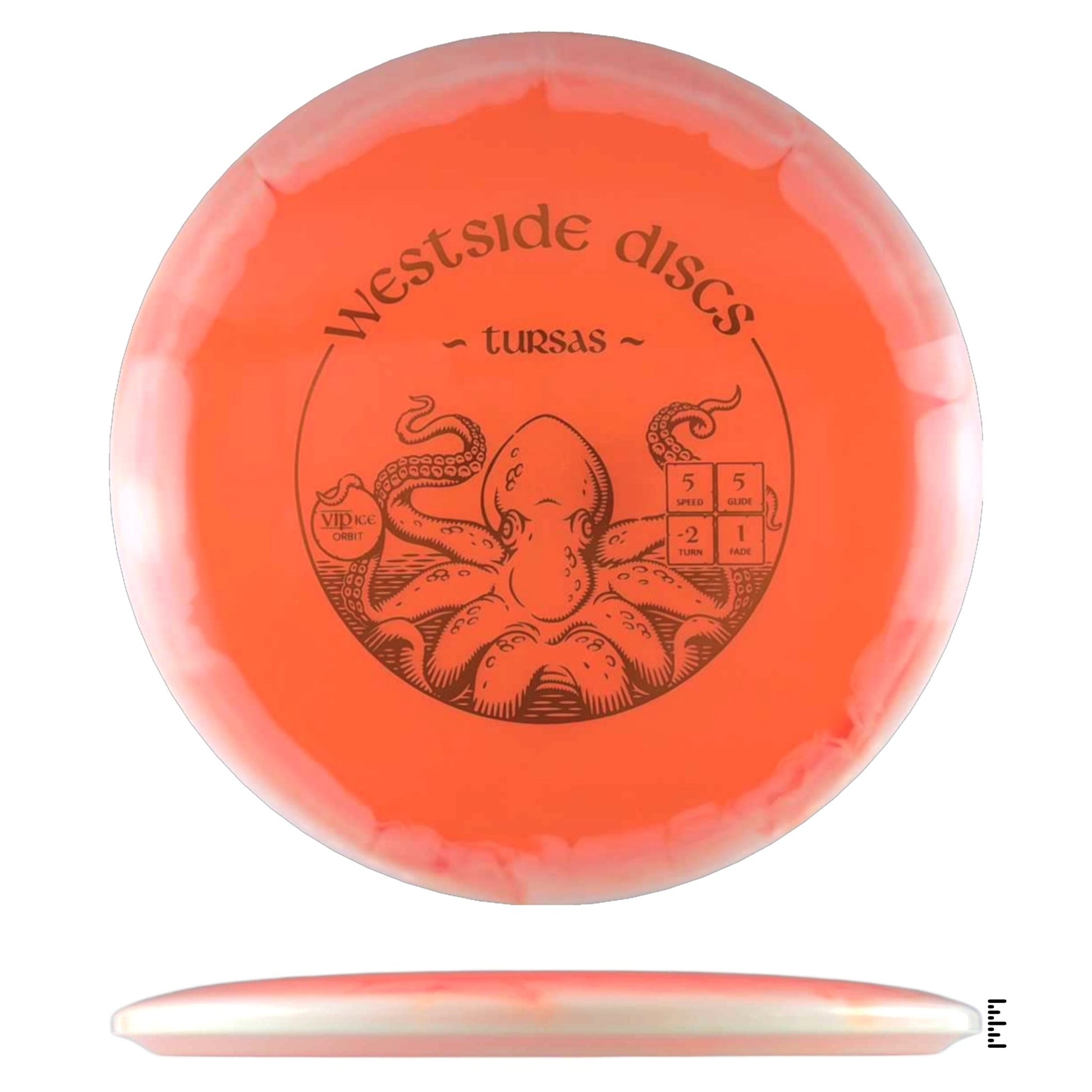 Westside Discs VIP Ice Orbit Tursas - Orange - Powergrip USA