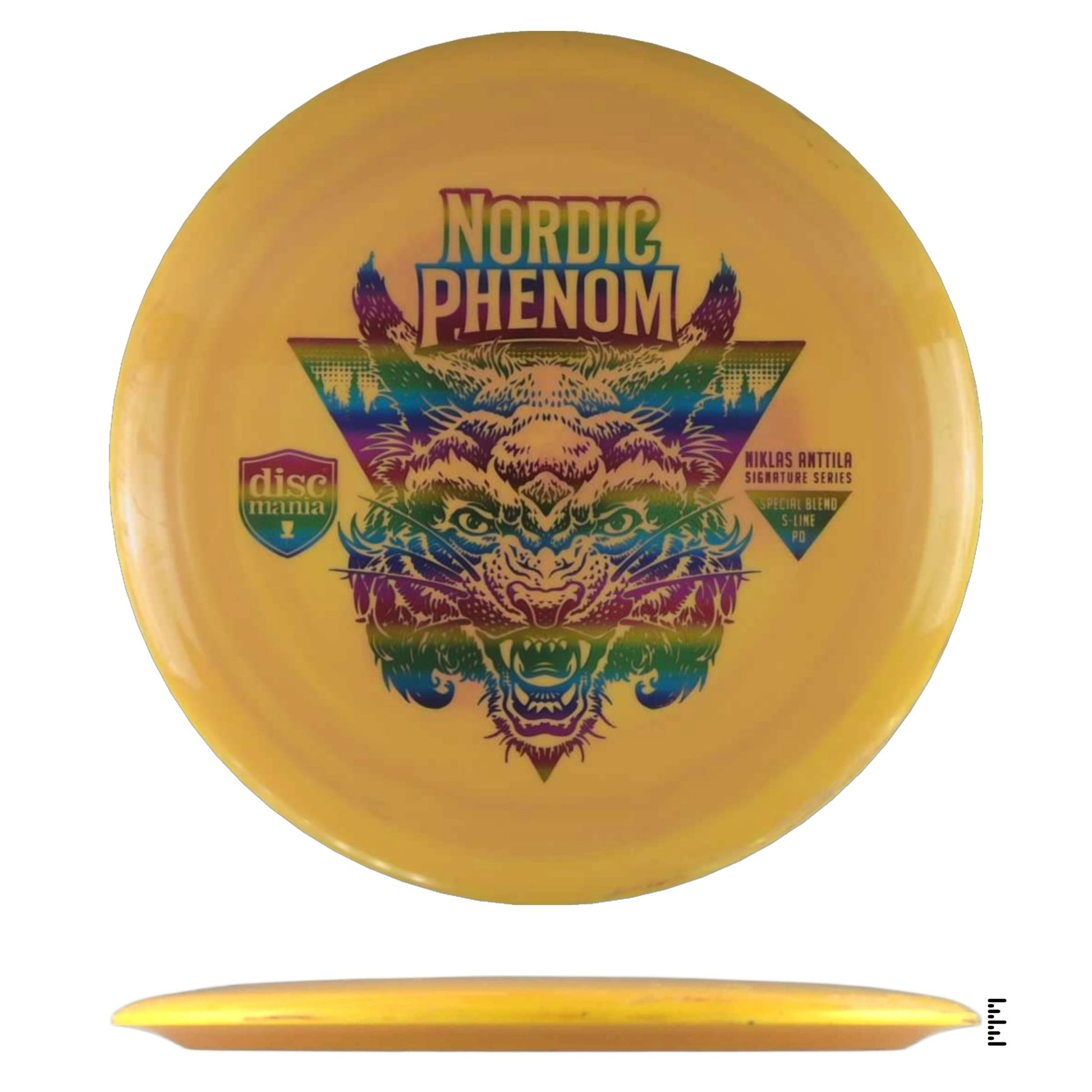 Discmania S - Line PD Nordic Phenom - Used - Yellow - Powergrip USA