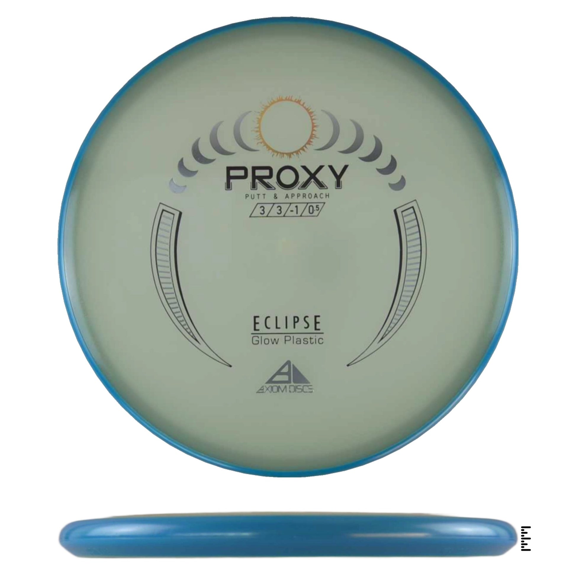 Axiom Discs Eclipse Proxy - Sky Blue - Powergrip USA
